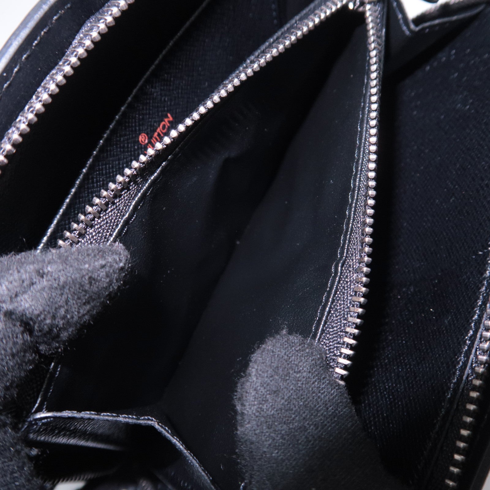 Louis Vuitton Epi Portefeuille Epi Z Coin Case Noir M63442