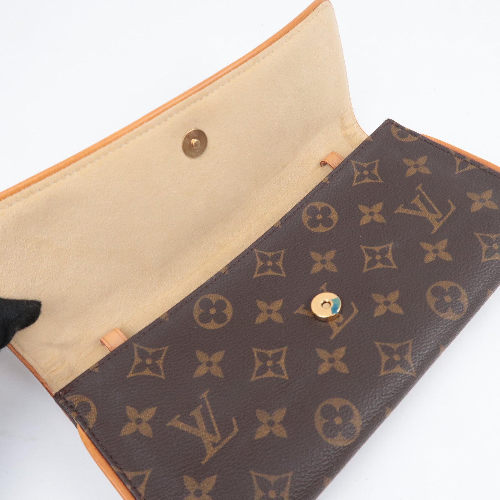 Louis Vuitton Monogram Pochette Twin GM Shoulder Bag M51852