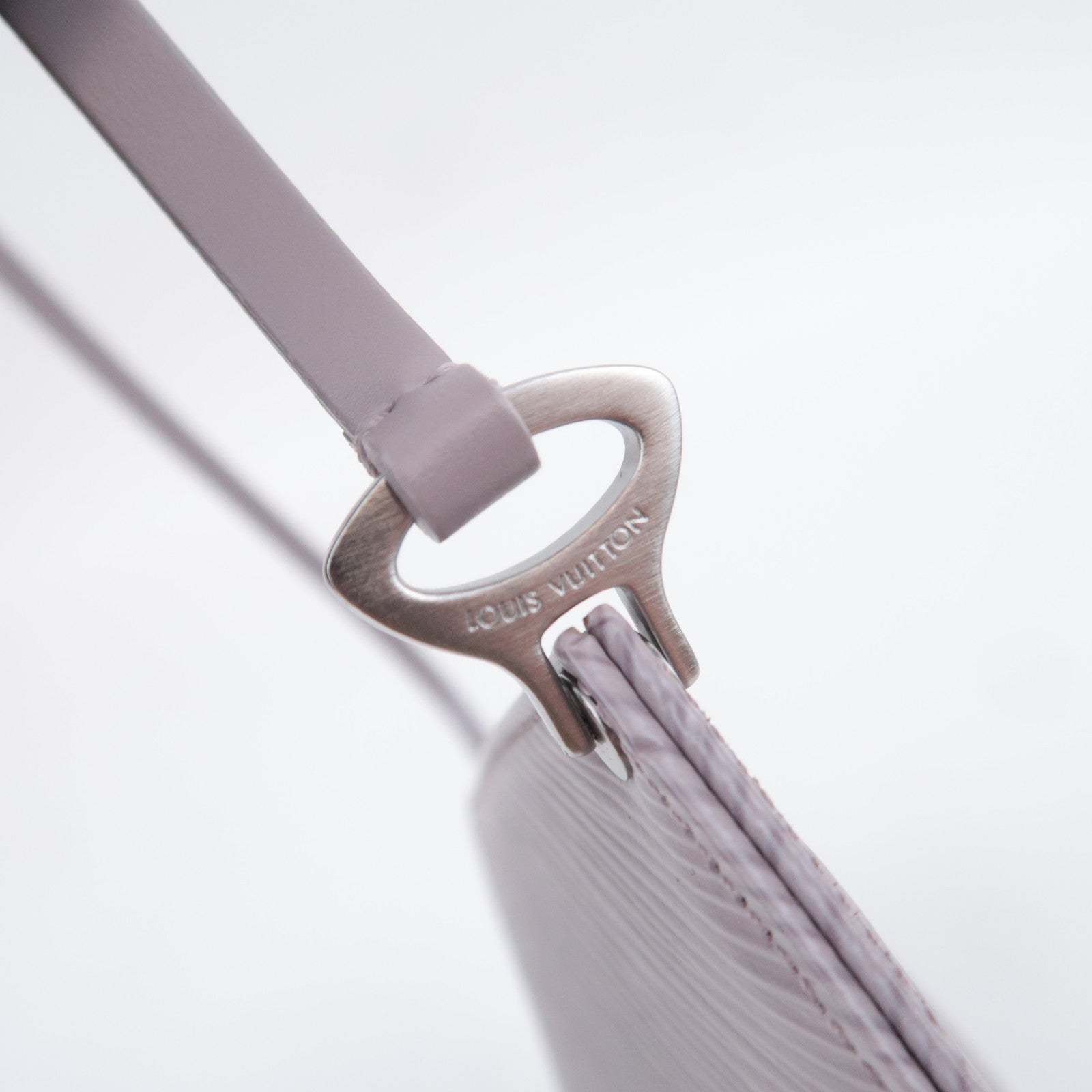Louis Vuitton Epi Demi Lune Shoulder Bag Lilac M5262B