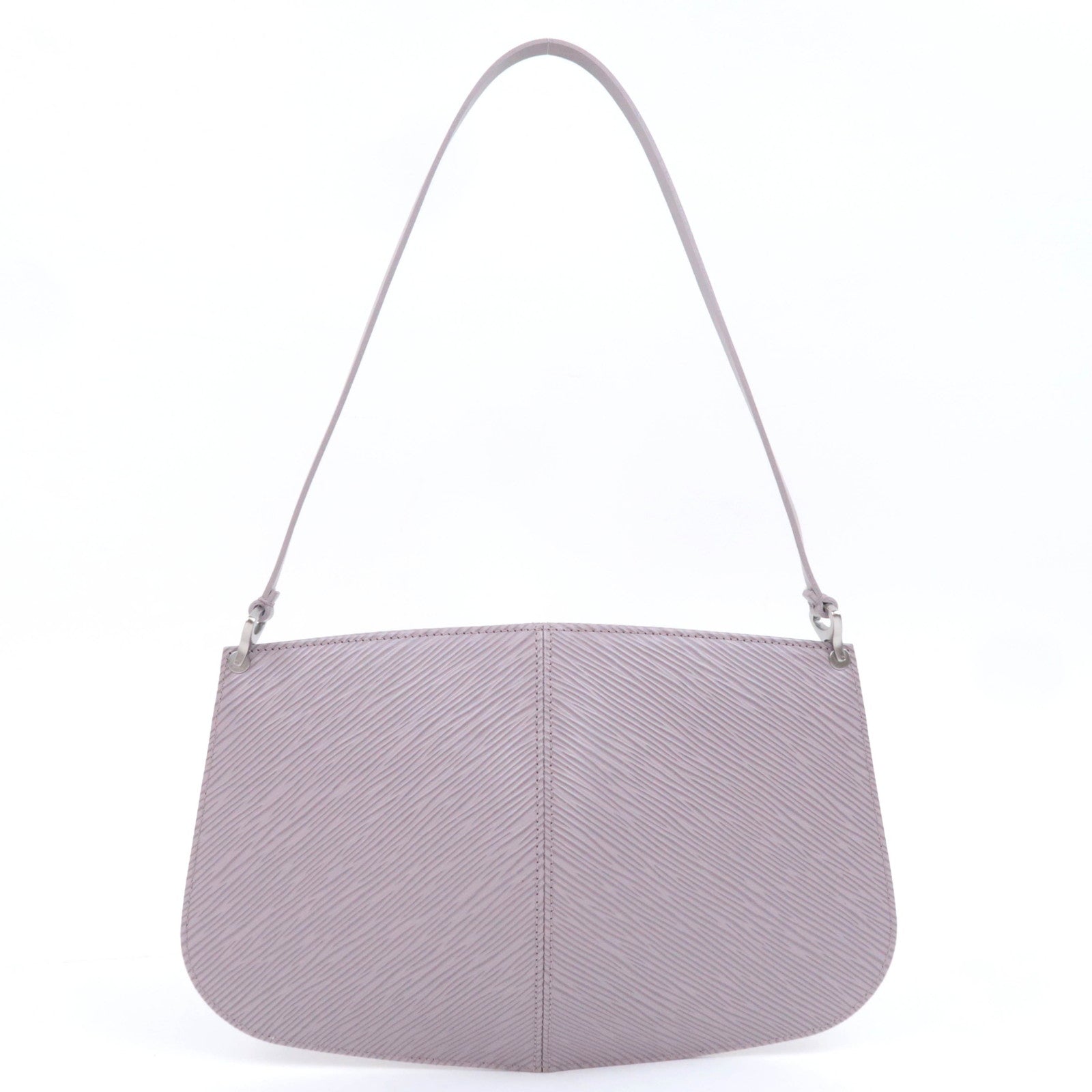 Louis Vuitton Epi Demi Lune Shoulder Bag Lilac M5262B