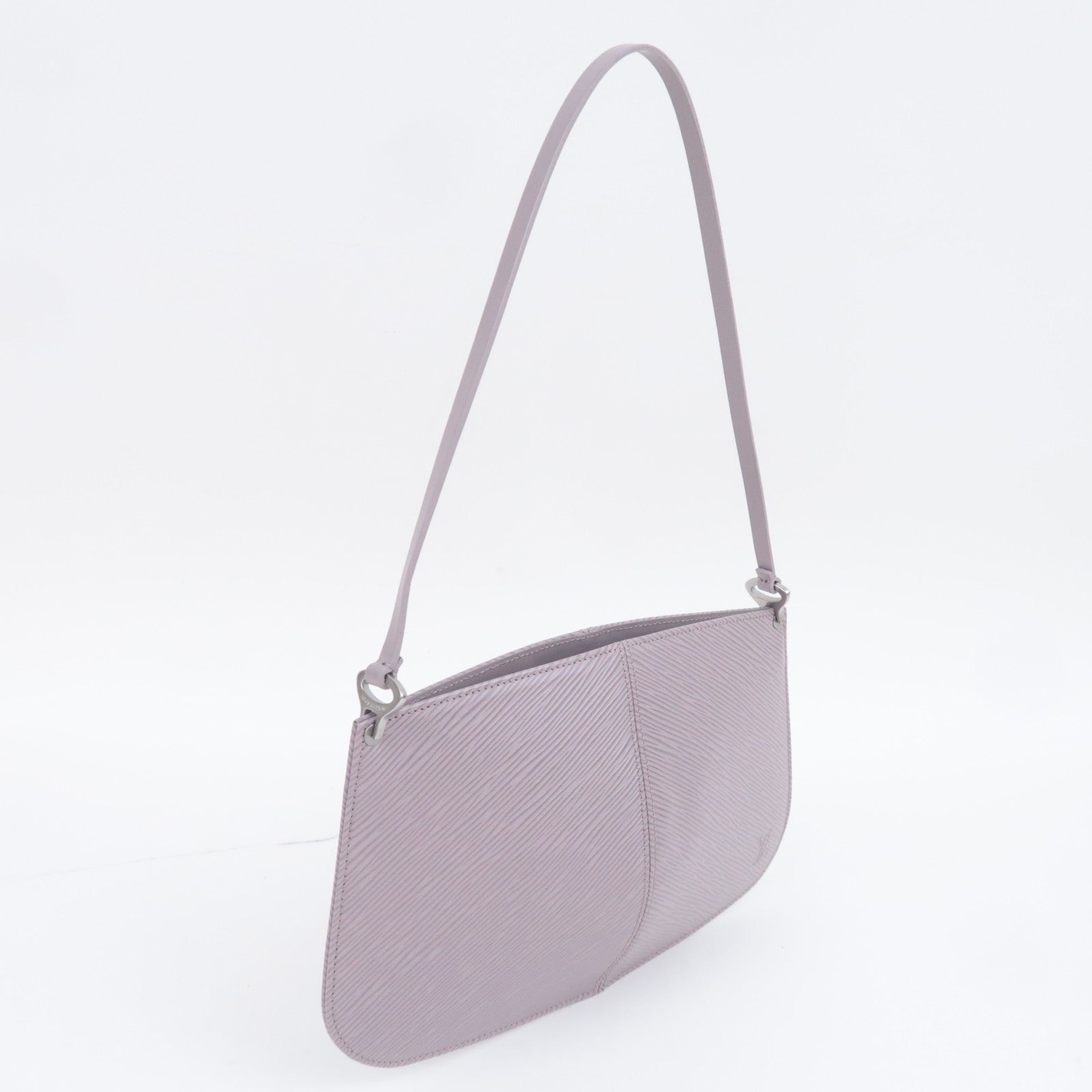 Louis Vuitton Epi Demi Lune Shoulder Bag Lilac M5262B