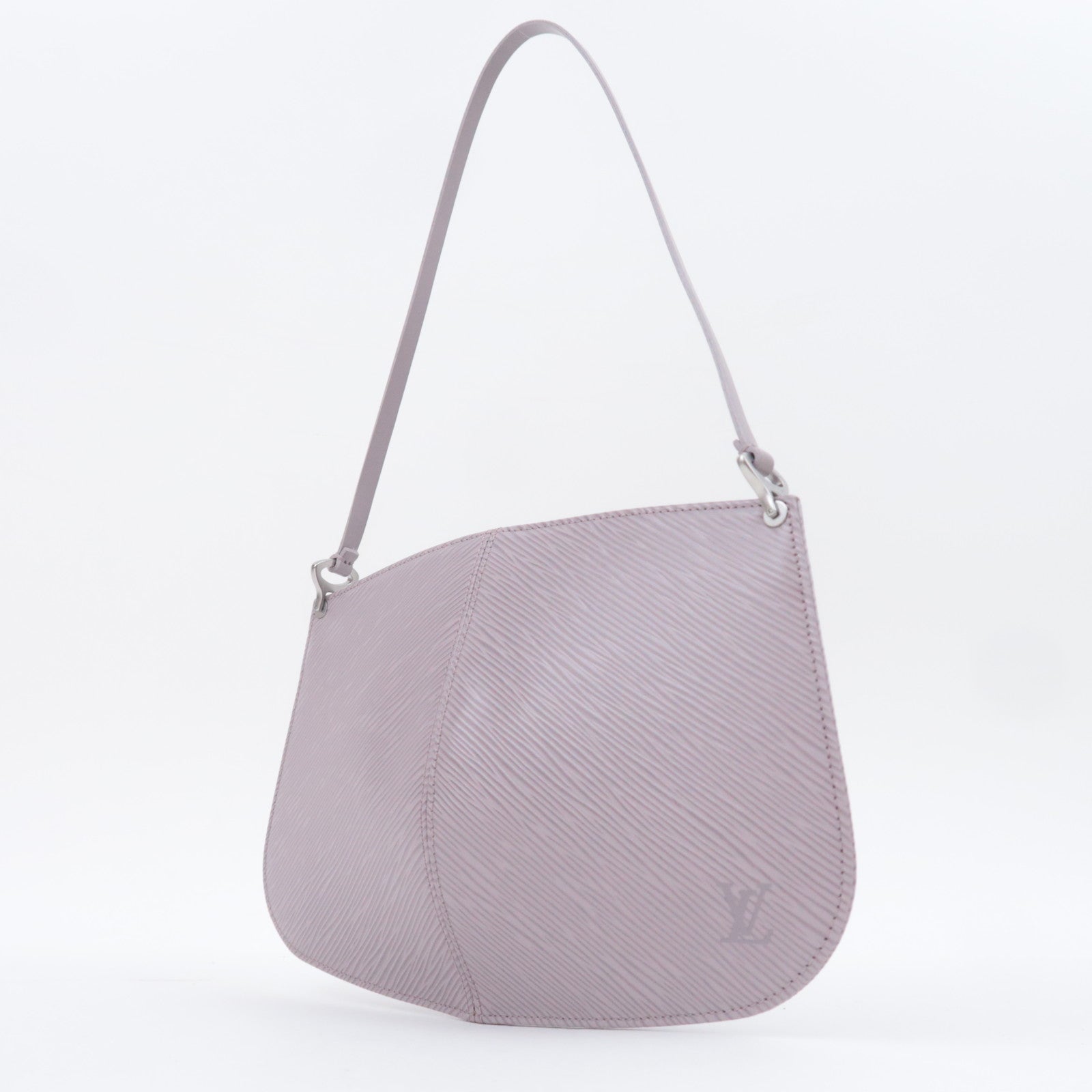 Louis Vuitton Epi Demi Lune Shoulder Bag Lilac M5262B