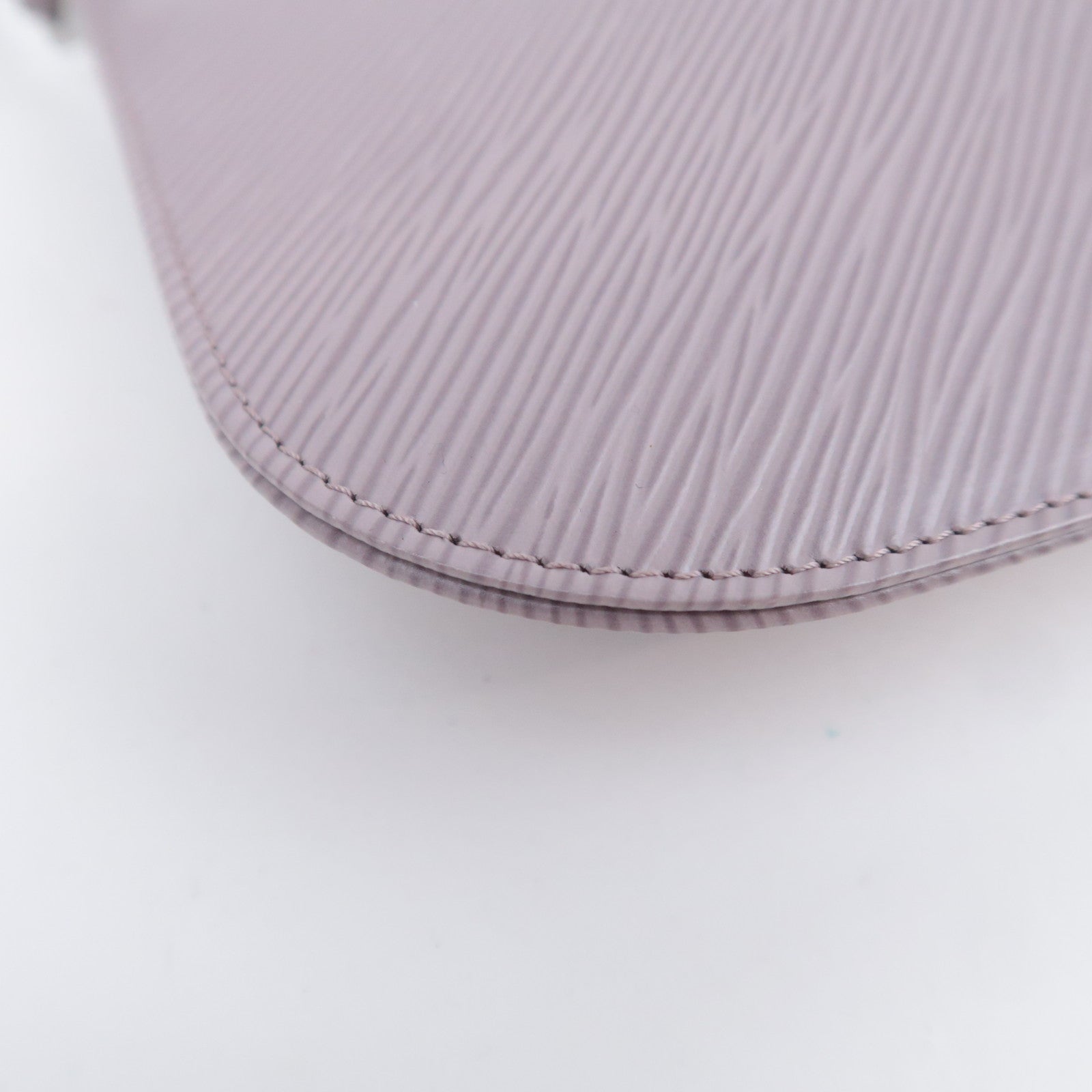 Louis Vuitton Epi Demi Lune Shoulder Bag Lilac M5262B