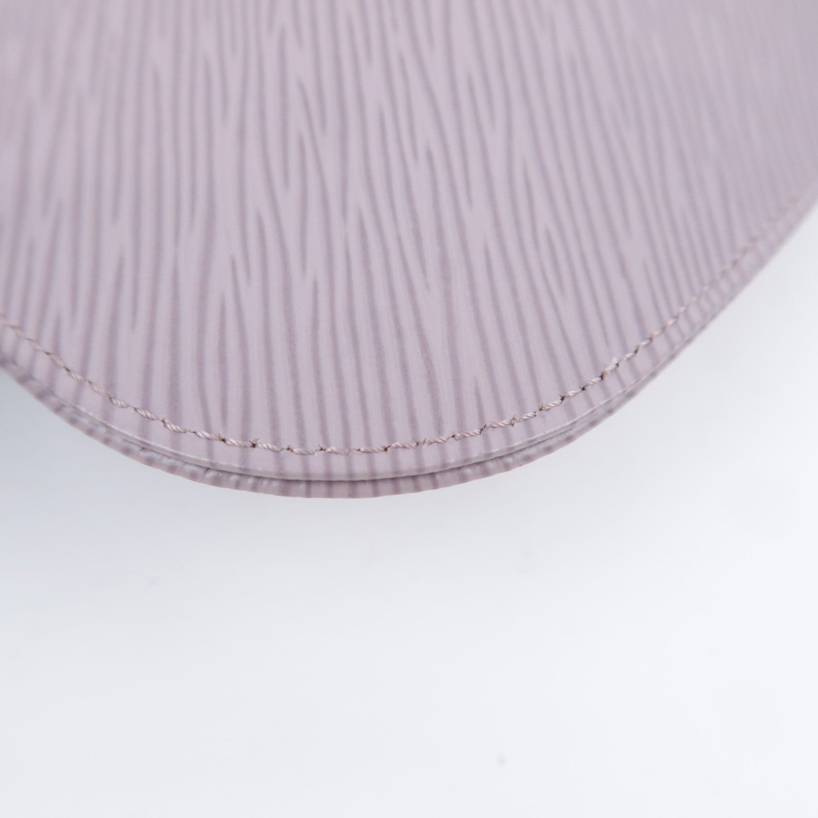 Louis Vuitton Epi Demi Lune Shoulder Bag Lilac M5262B