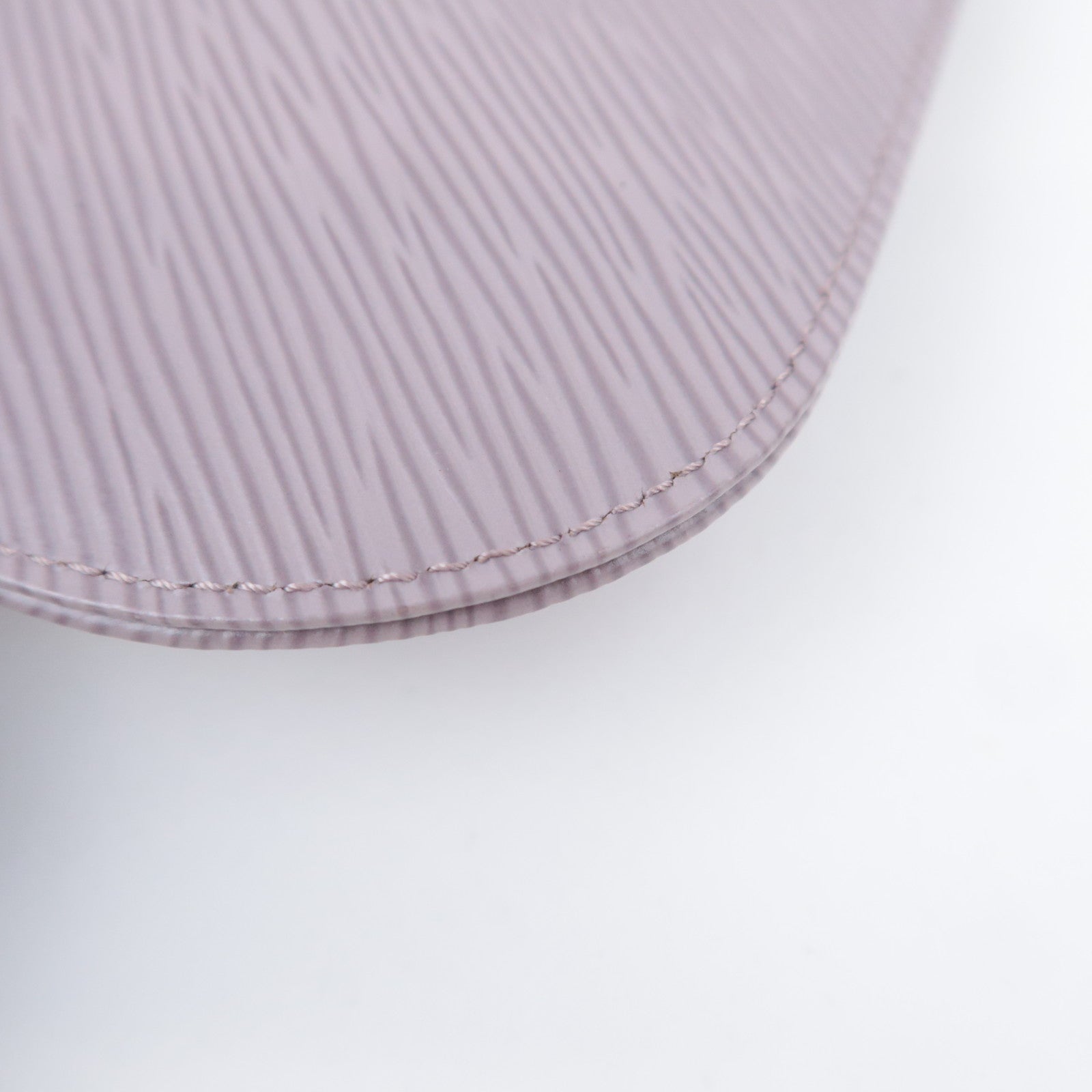 Louis Vuitton Epi Demi Lune Shoulder Bag Lilac M5262B