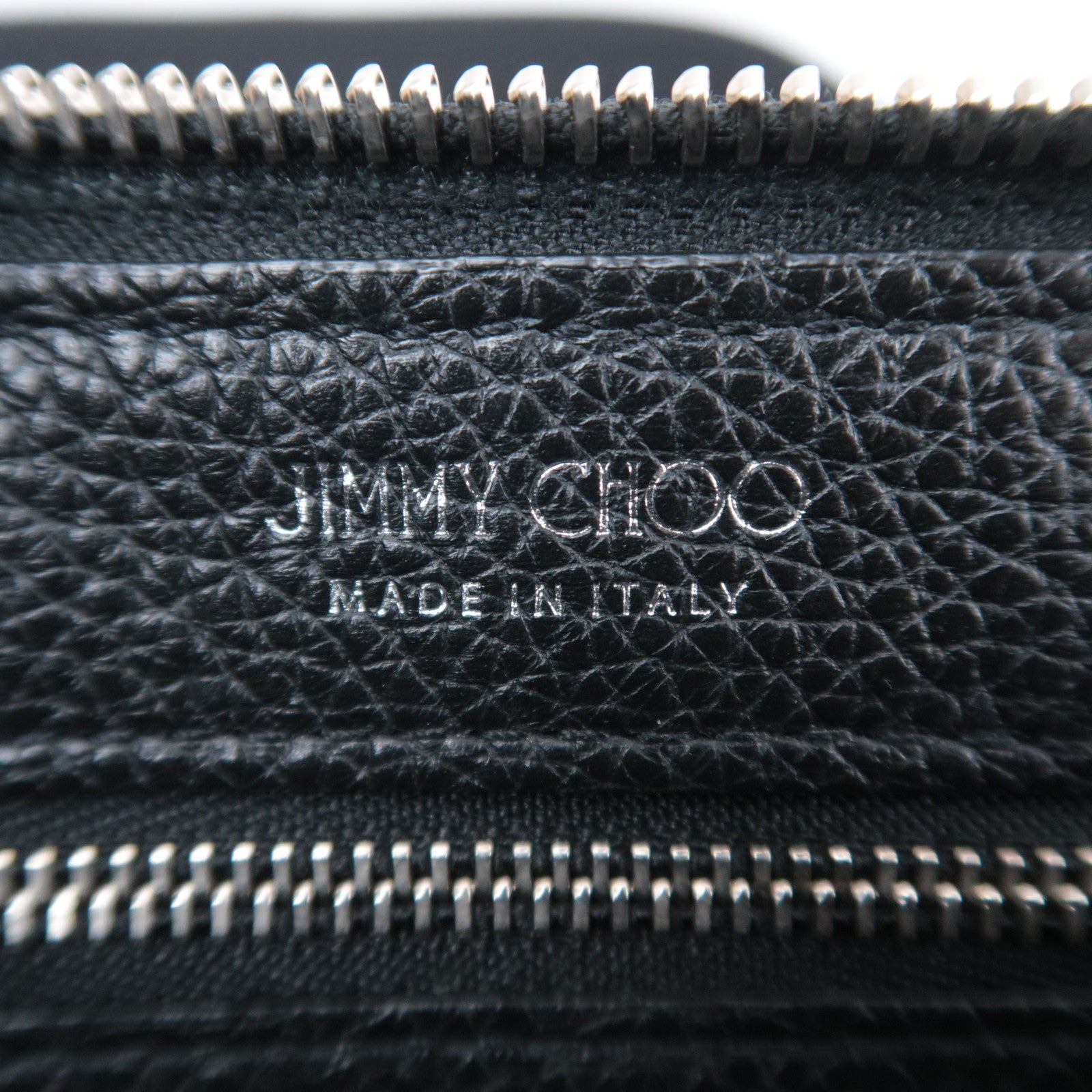 JIMMY CHOO Star Studs Leather Shoulder Bag Black