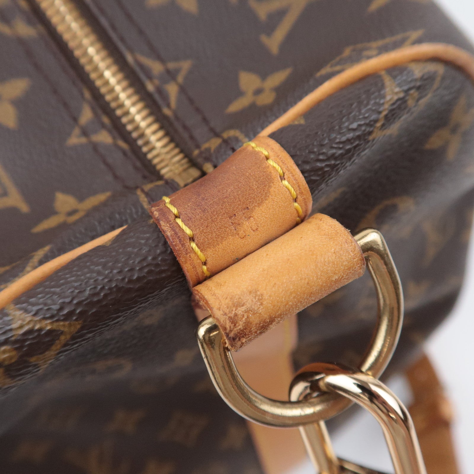 Louis Vuitton Monogram Keepall Bandouliere 55 Travel Bag M41414