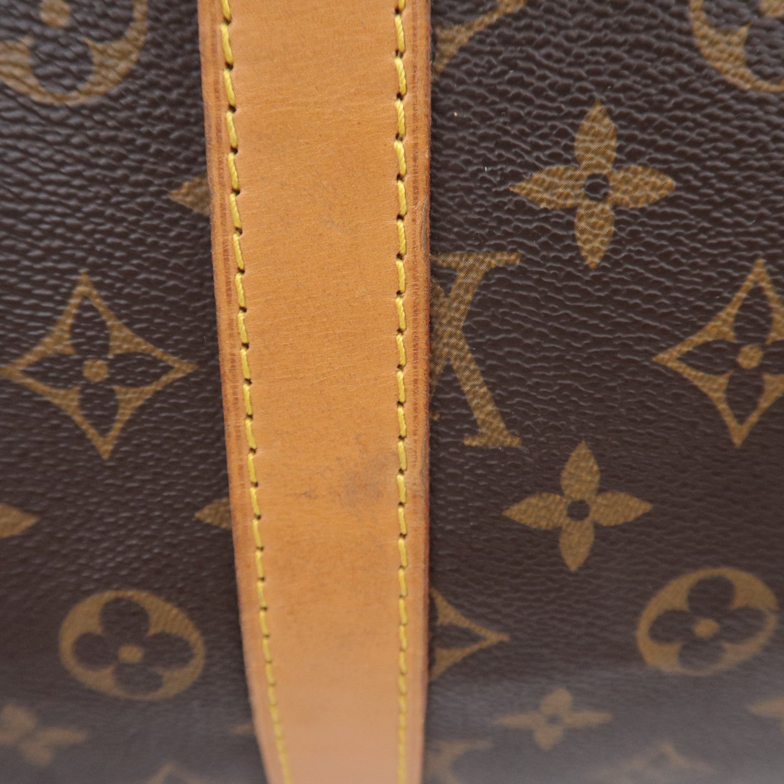 Louis Vuitton Monogram Keepall Bandouliere 55 Travel Bag M41414