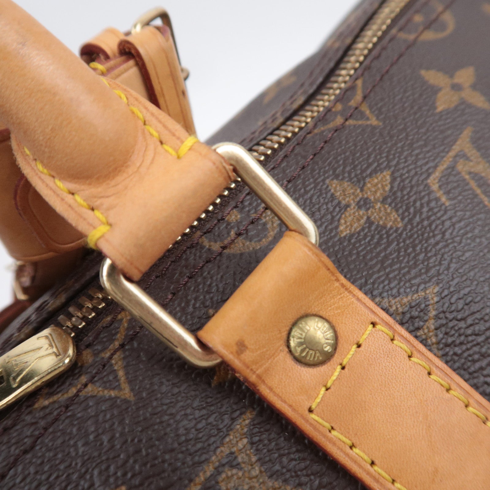 Louis Vuitton Monogram Keepall Bandouliere 50 Travel Bag M41416