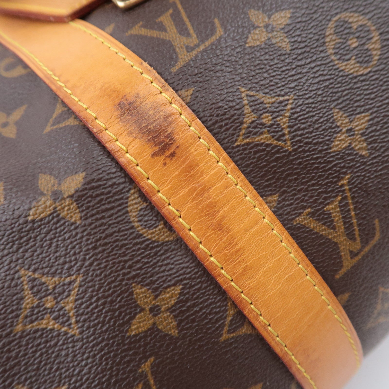 Louis Vuitton Monogram Keepall Bandouliere 50 Travel Bag M41416
