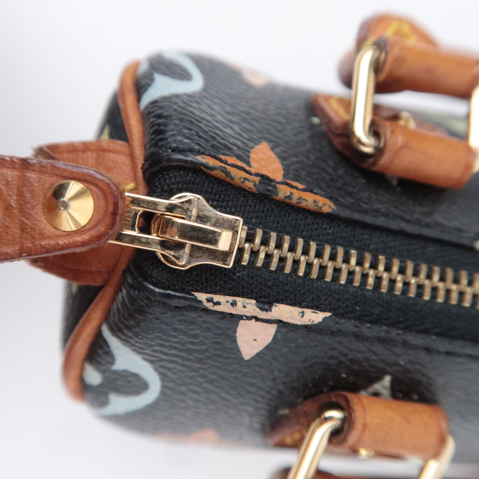 Louis Vuitton Monogram Multicolor Murakami Mini Speedy Noir M92644