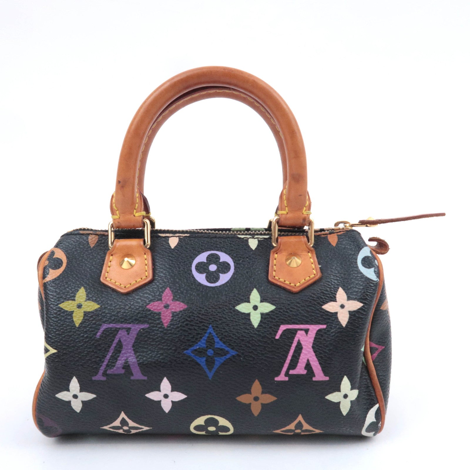 Louis Vuitton Monogram Multicolor Murakami Mini Speedy Noir M92644