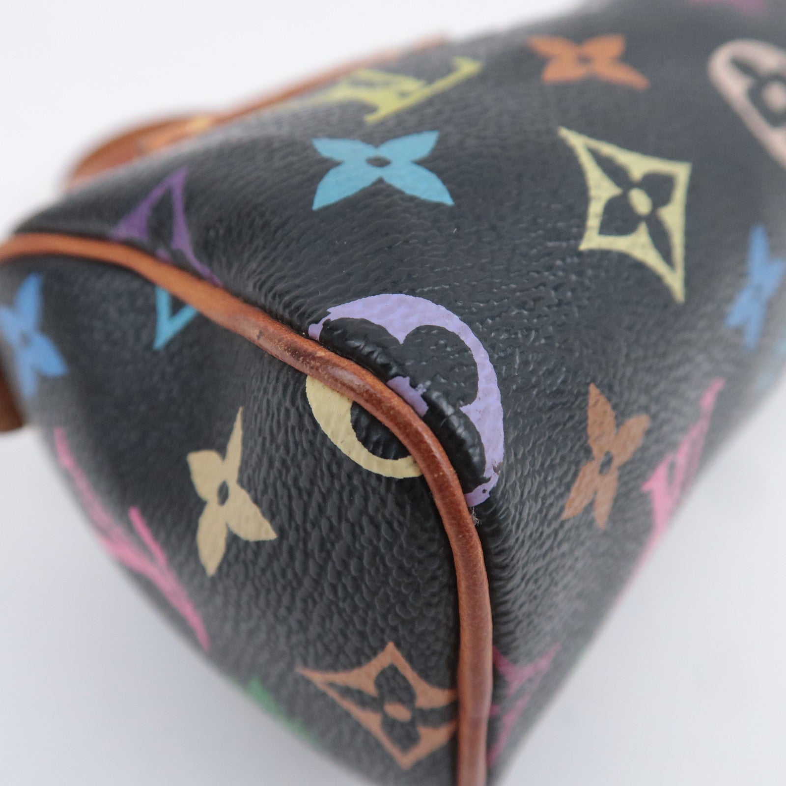 Louis Vuitton Monogram Multicolor Murakami Mini Speedy Noir M92644