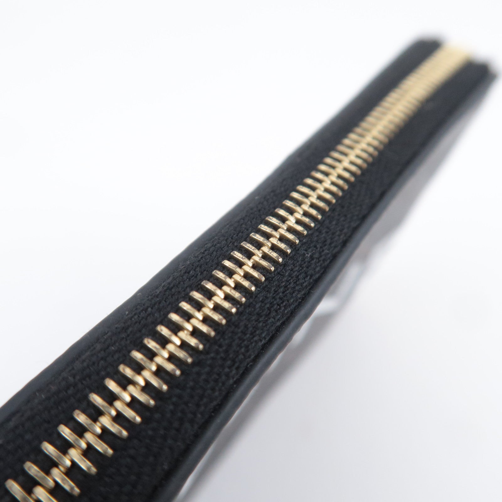 CELINE Triomphe PVC Coin Case Black Brown