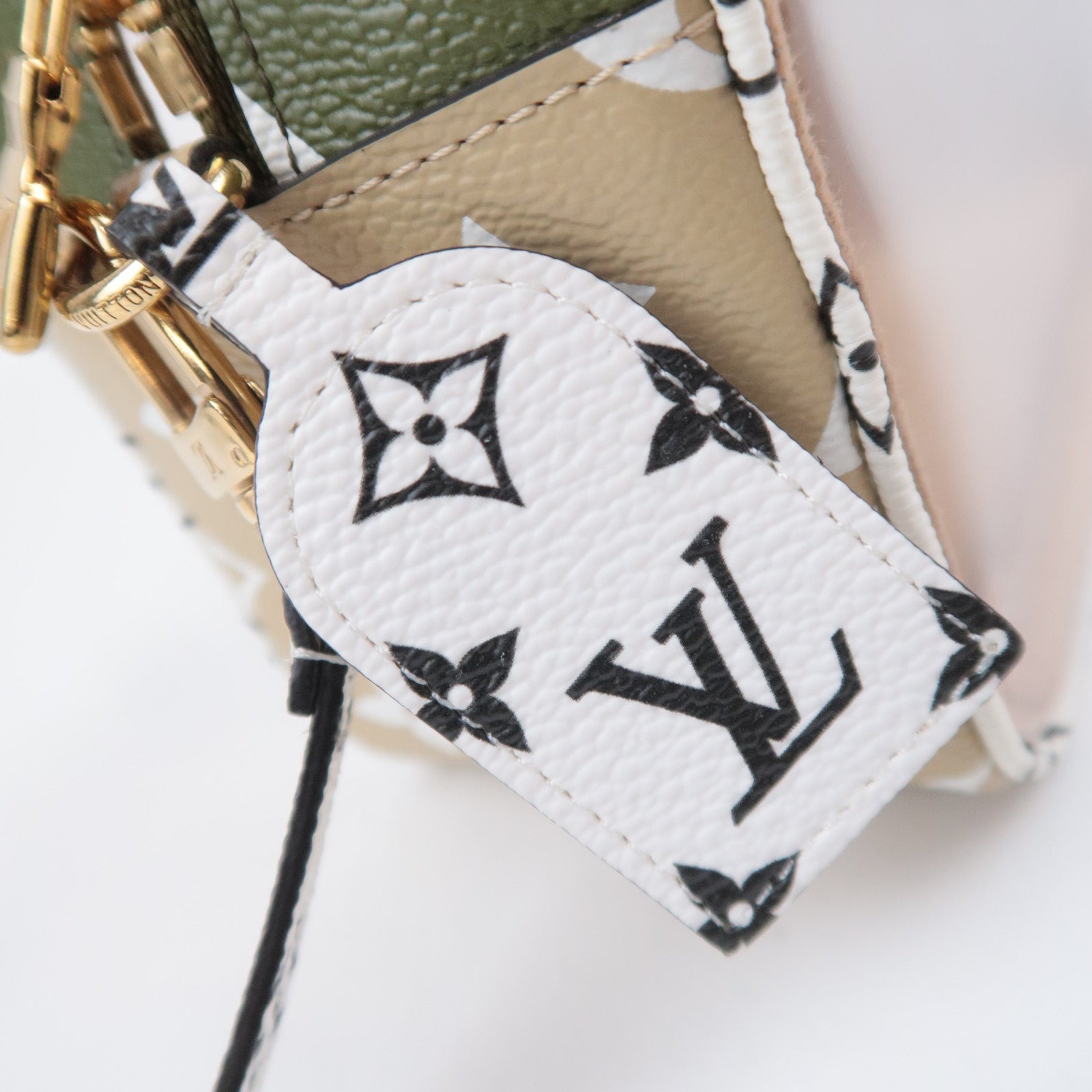 Louis Vuitton Monogram Giant Beach Clear Bag Khaki M67610