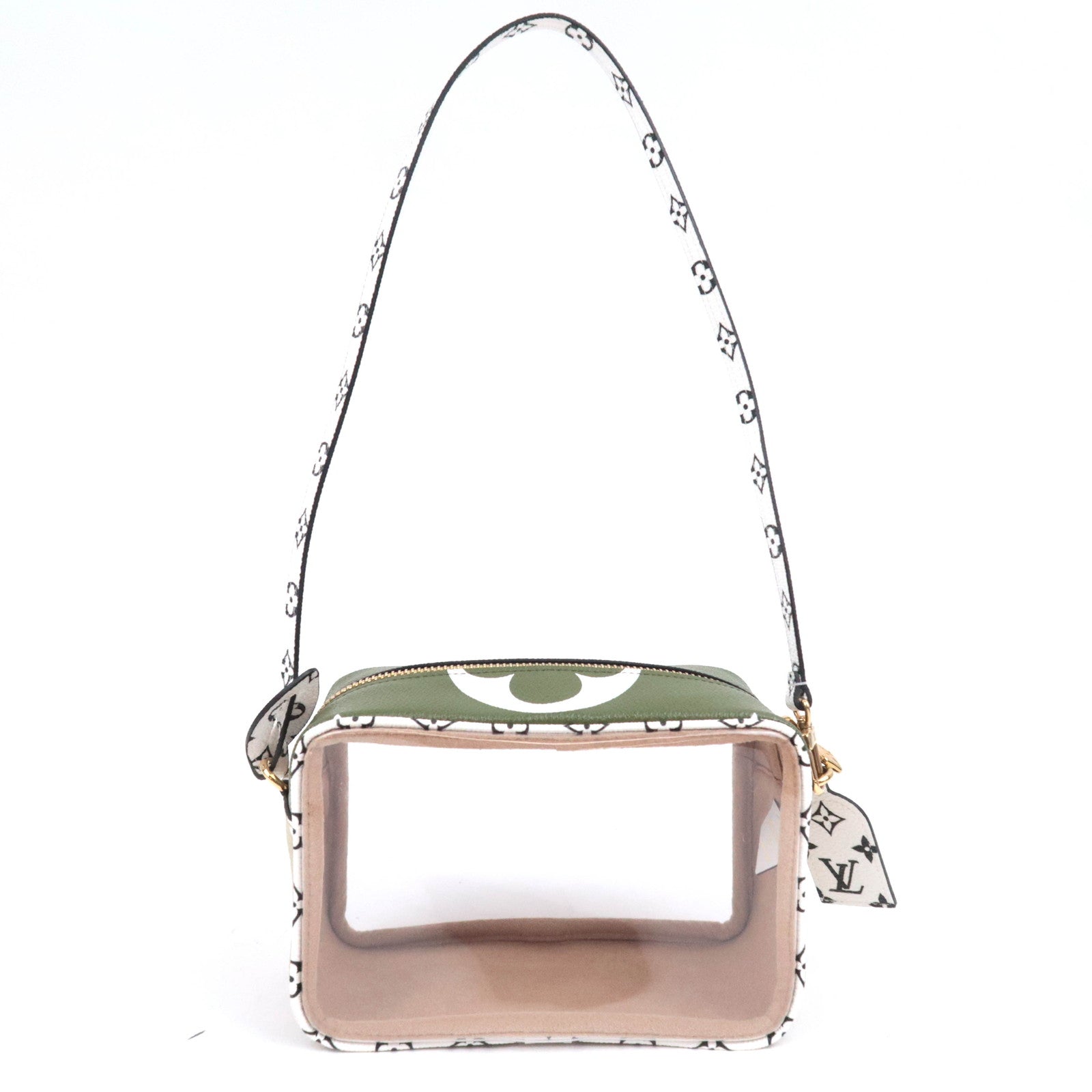 Louis Vuitton Monogram Giant Beach Clear Bag Khaki M67610