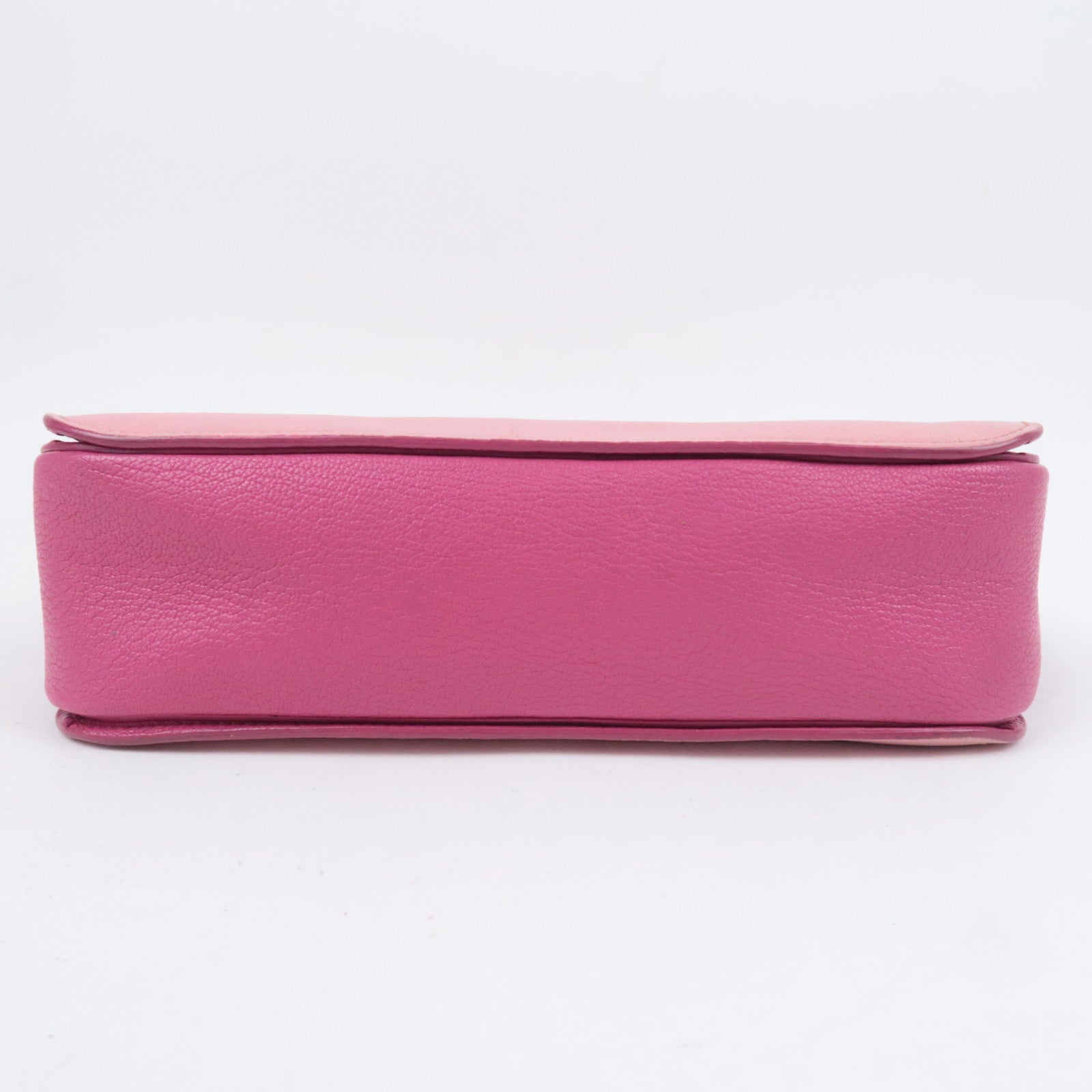 MIU MIU Madras Leather Handbag Pink