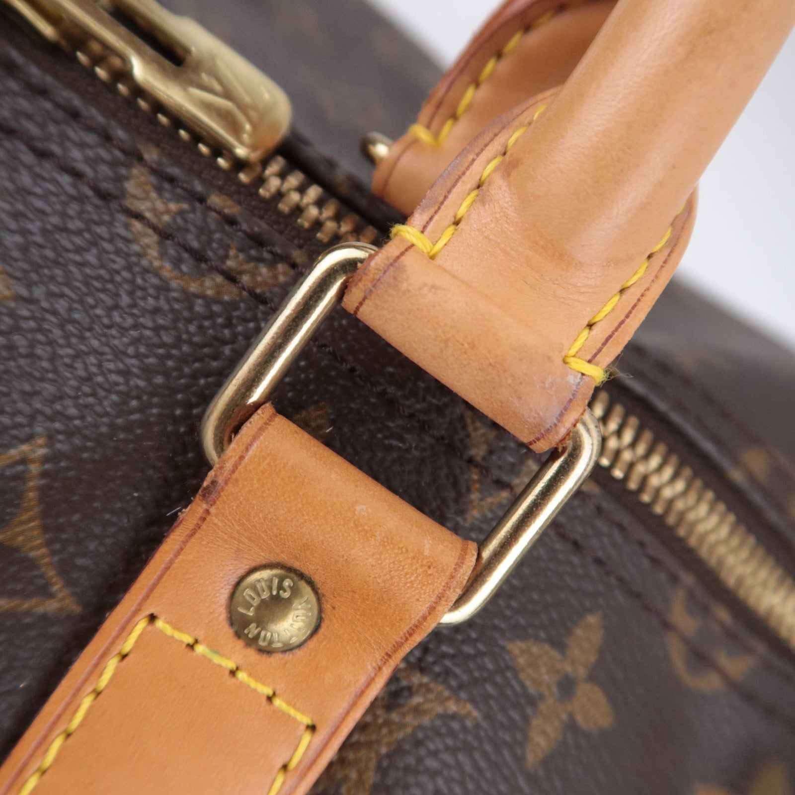 Louis Vuitton Monogram Keepall Bandouliere 55 Travel Bag M41414