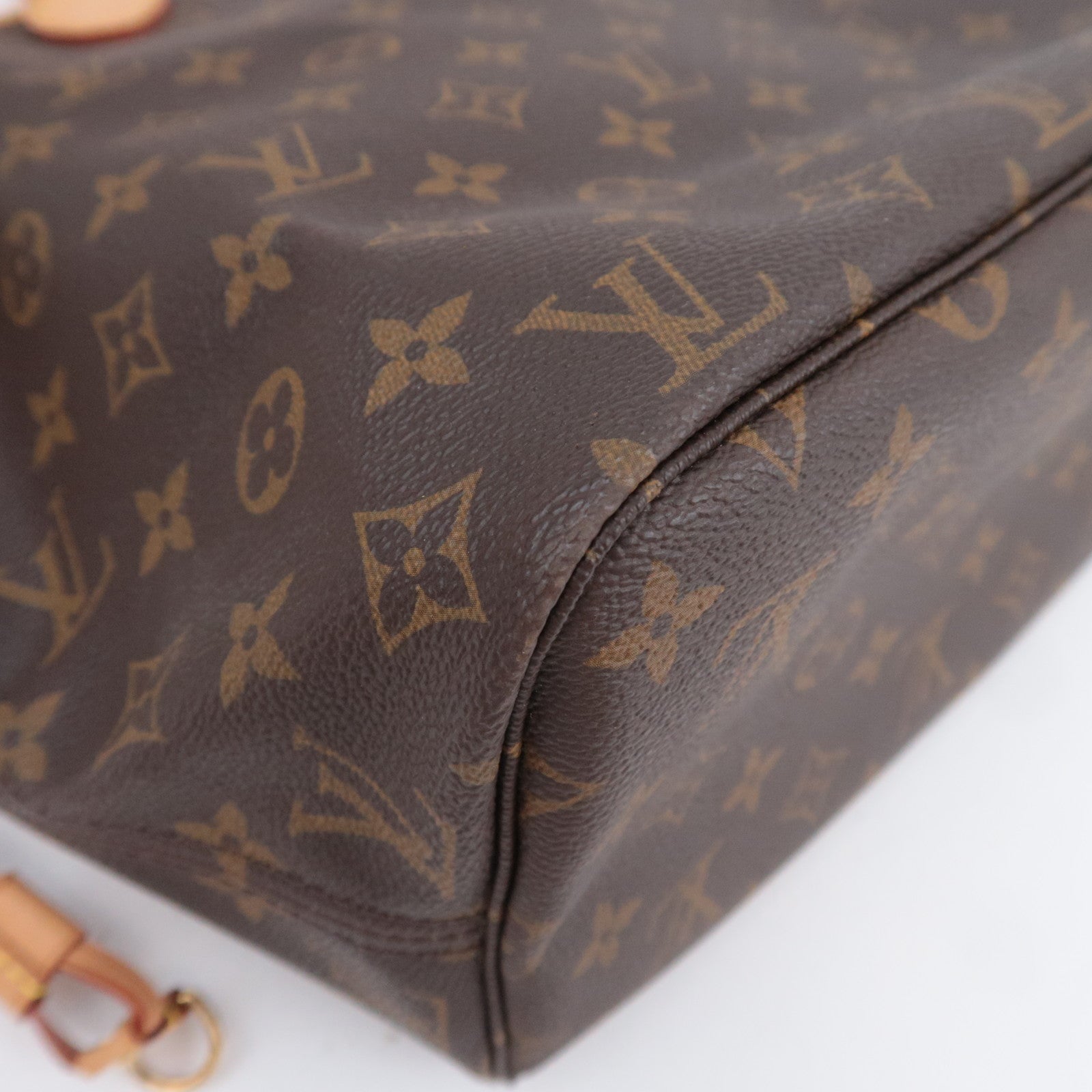 Louis Vuitton Monogram Neverfull MM Tote Bag M40156 CA4140