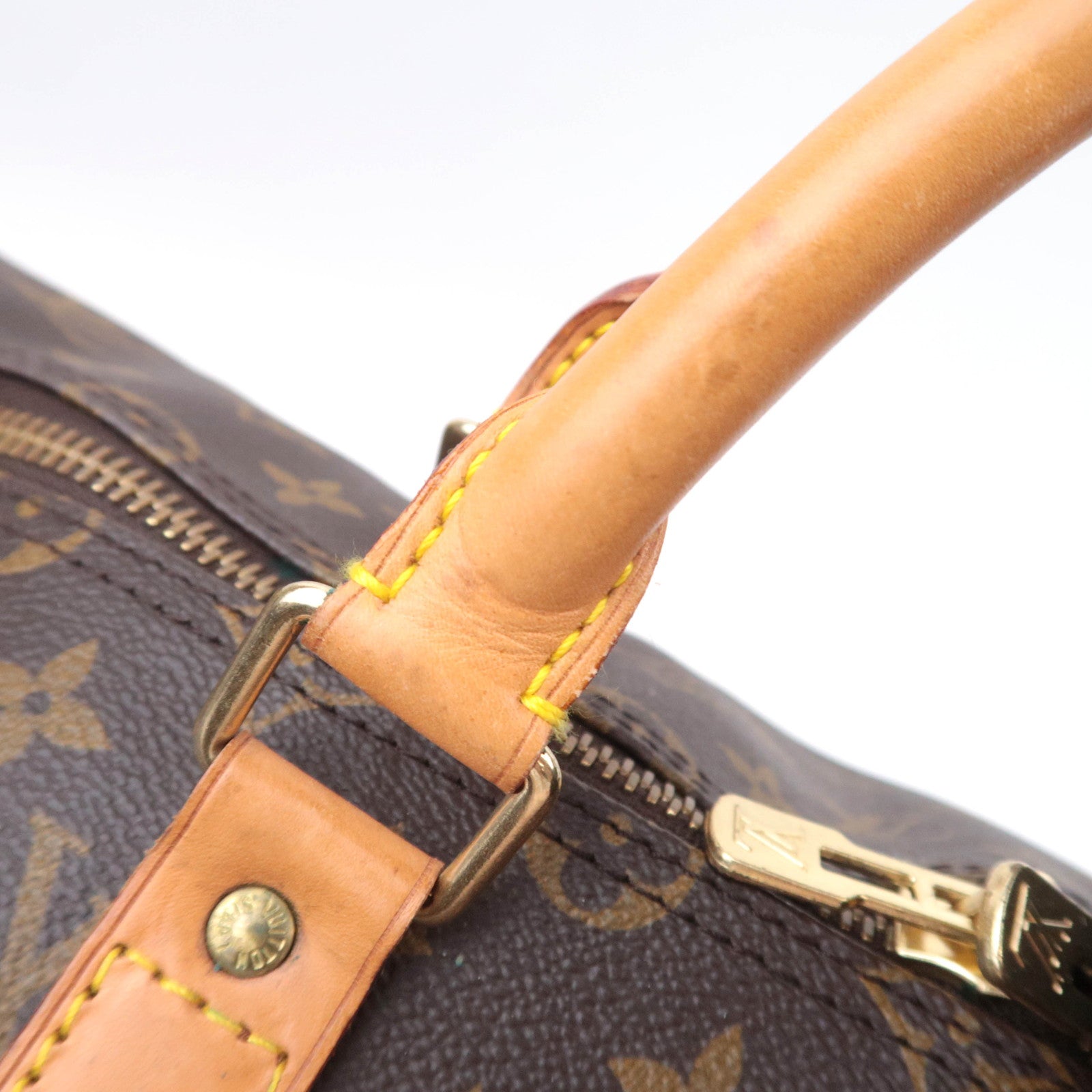 Louis Vuitton Monogram Keepall Bandouliere 55 Travel Bag M41414