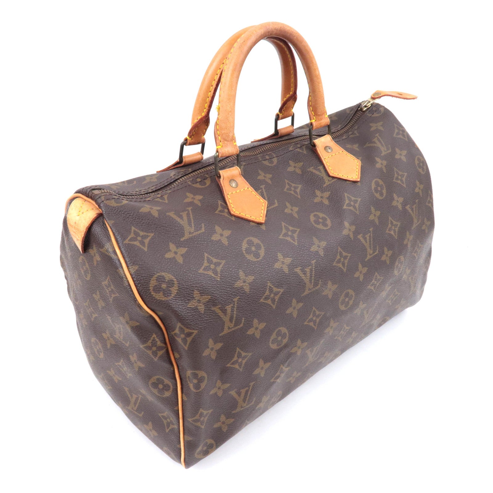 Louis Vuitton Monogram Speedy 35 Handbag M41524