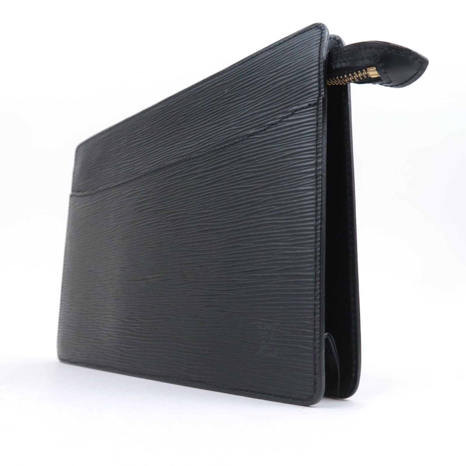 Louis Vuitton Epi Pochette Homme Clutch Bag Noir M52522