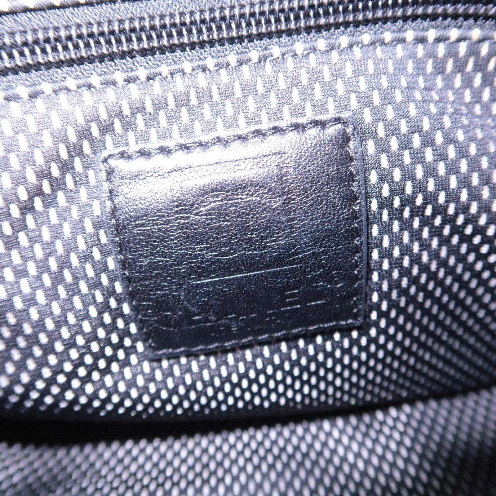 CHANEL Chanel Sports Boston Bag Coated Canvas Black