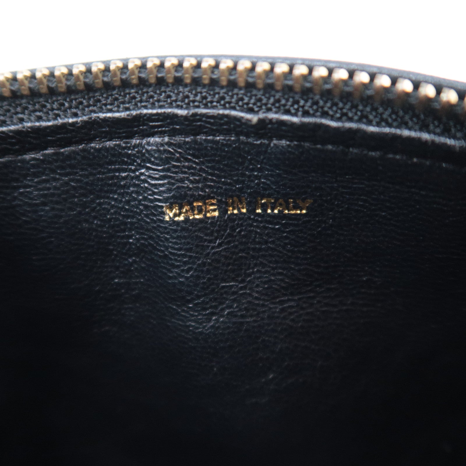 CHANEL Coco Mark Matelasse Tassel Chain Shoulder Bag Lambskin Black Gold HDW
