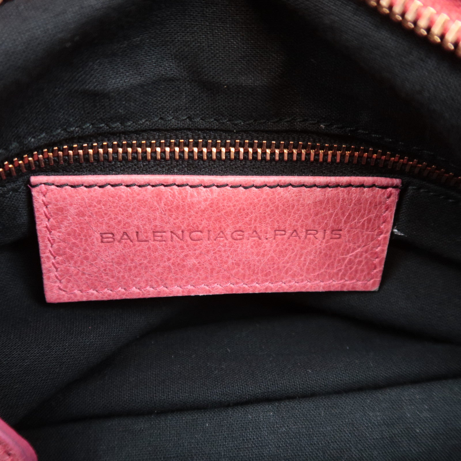 BALENCIAGA The Giant Town 2Way Leather Handbag Pink 240578