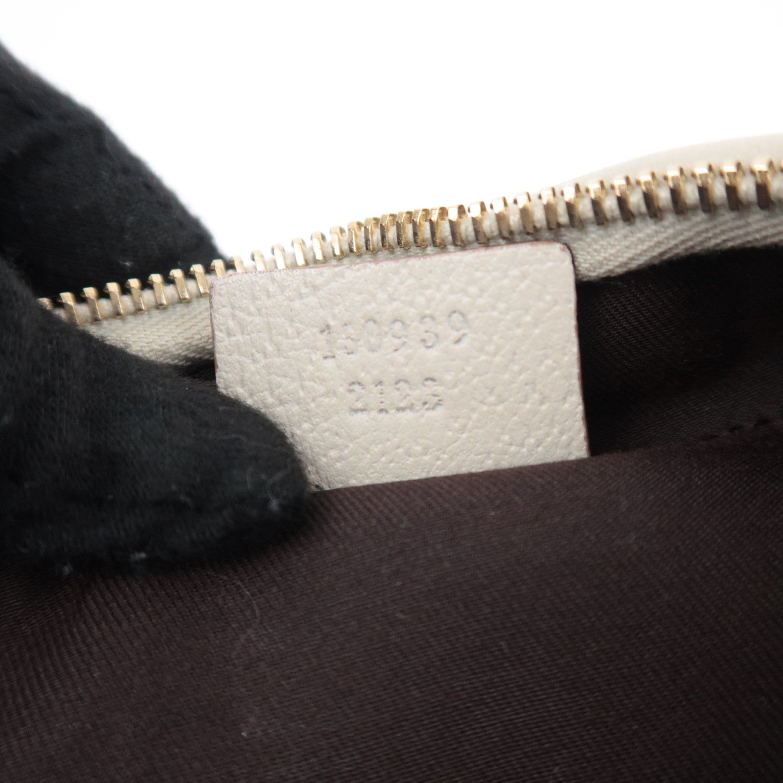 GUCCI Abby GG Canvas Shoulder Bag Beige Ivory 130939
