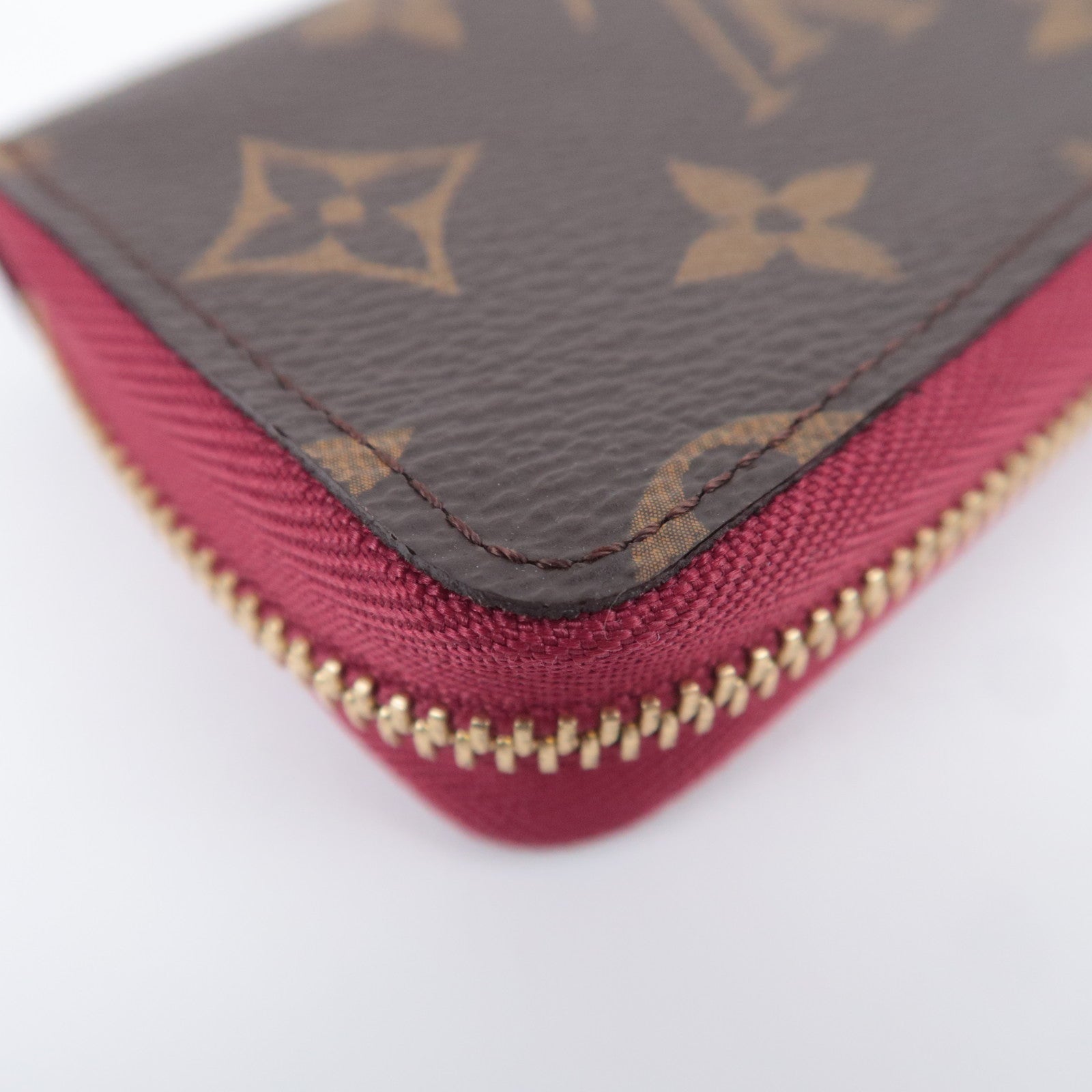 Louis Vuitton Monogram Multi Cartes Coin Case Fuchsia M61299