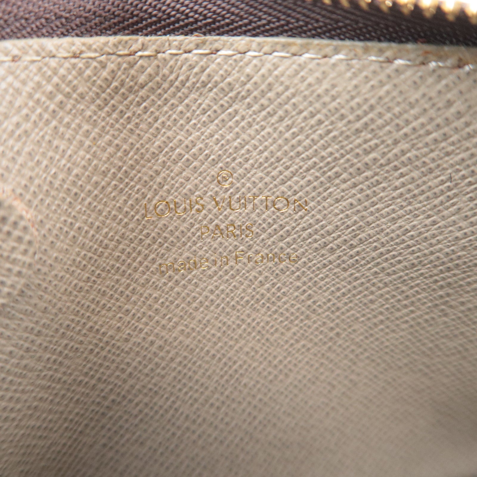 Louis Vuitton Damier Label Collection Pochette Cles NM Coin Case N63086
