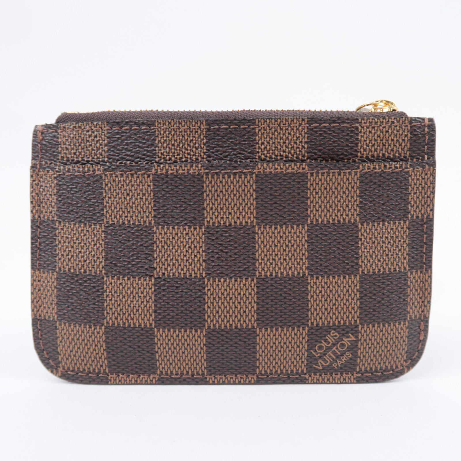 Louis Vuitton Damier Label Collection Pochette Cles NM Coin Case N63086