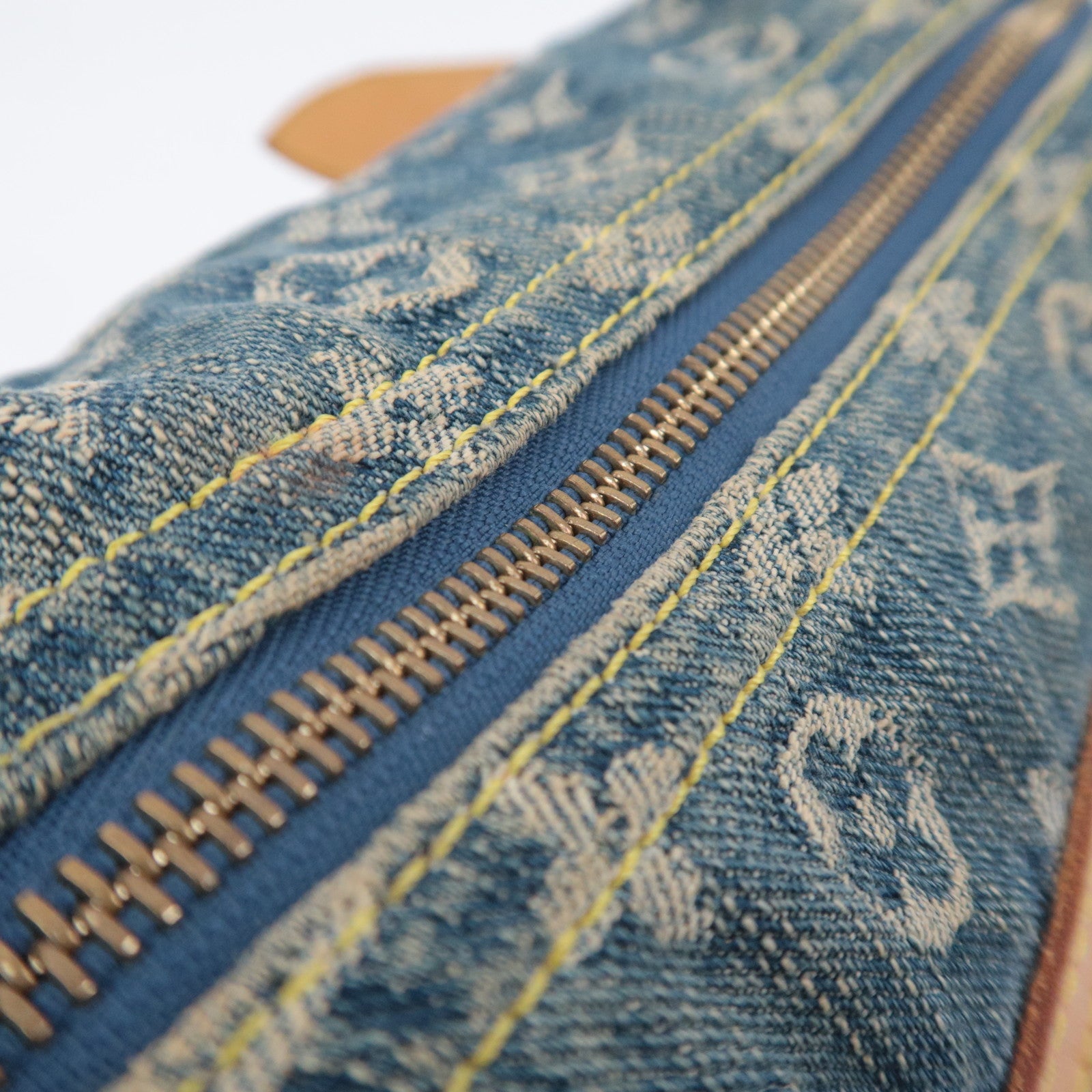 Louis Vuitton Monogram Denim Baggy PM Shoulder Bag M95049