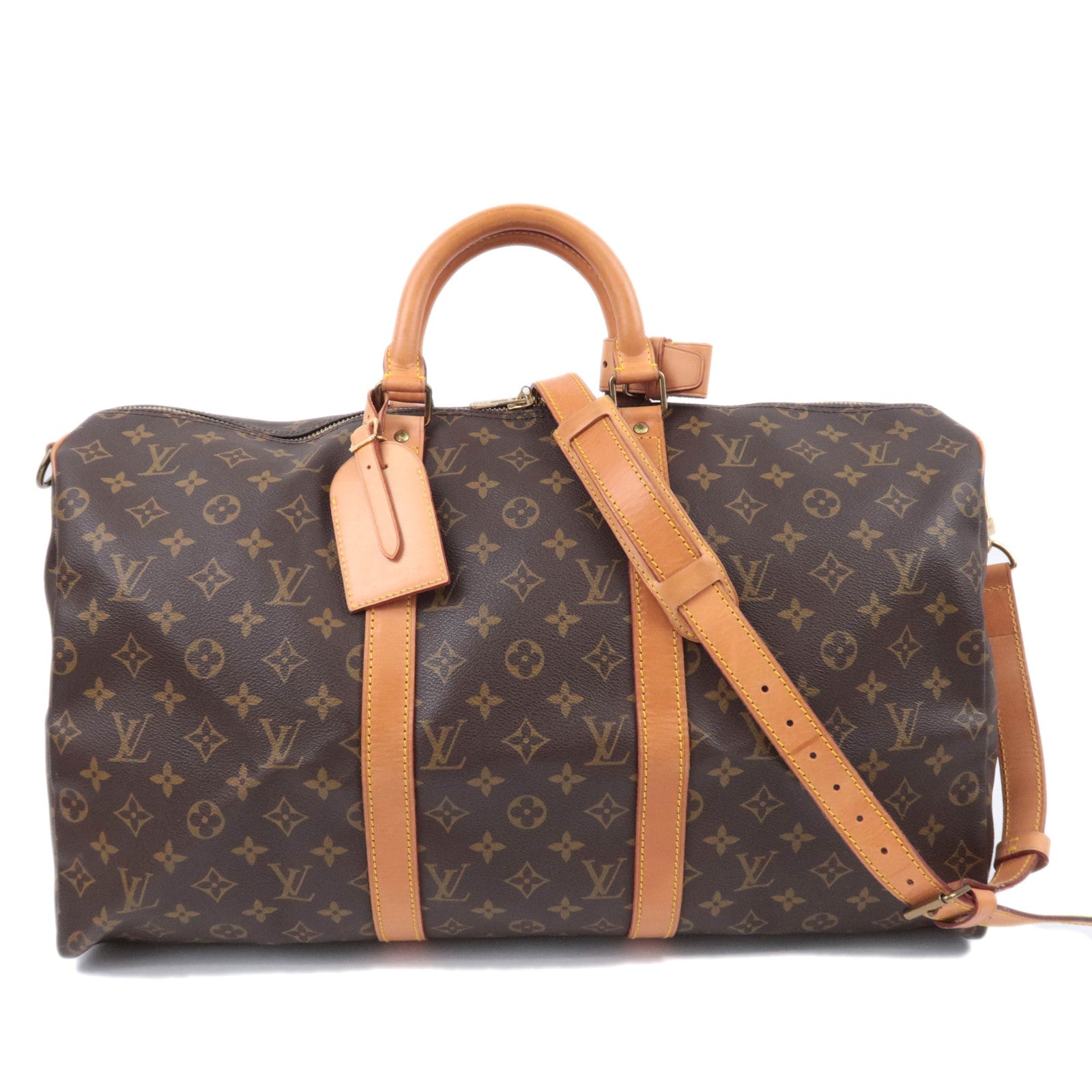 Louis Vuitton Monogram Keepall Bandouliere 50 Travel Bag M4141691372