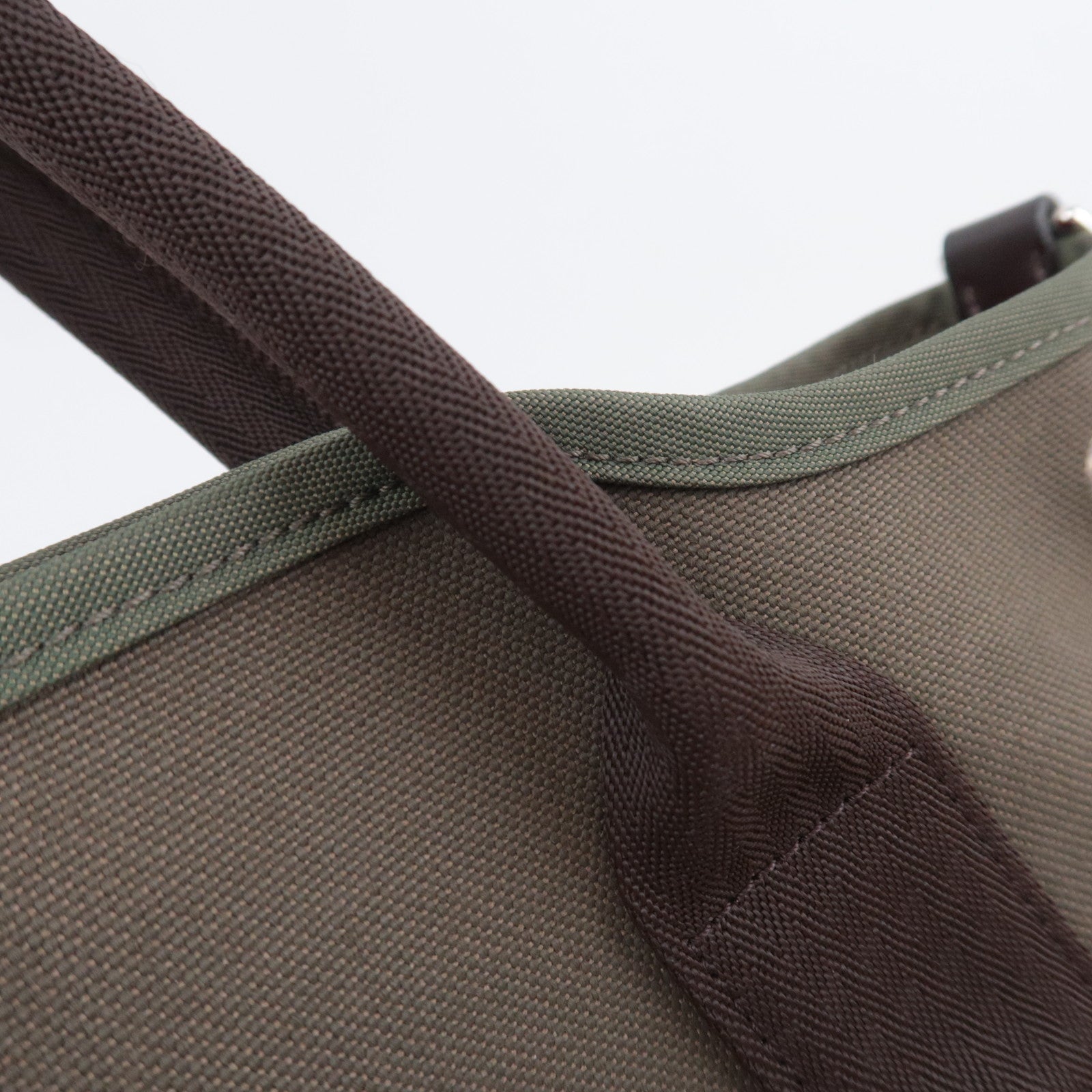 HERMES Sac De Pansage Groom Bag A Stamp (2017) Khaki