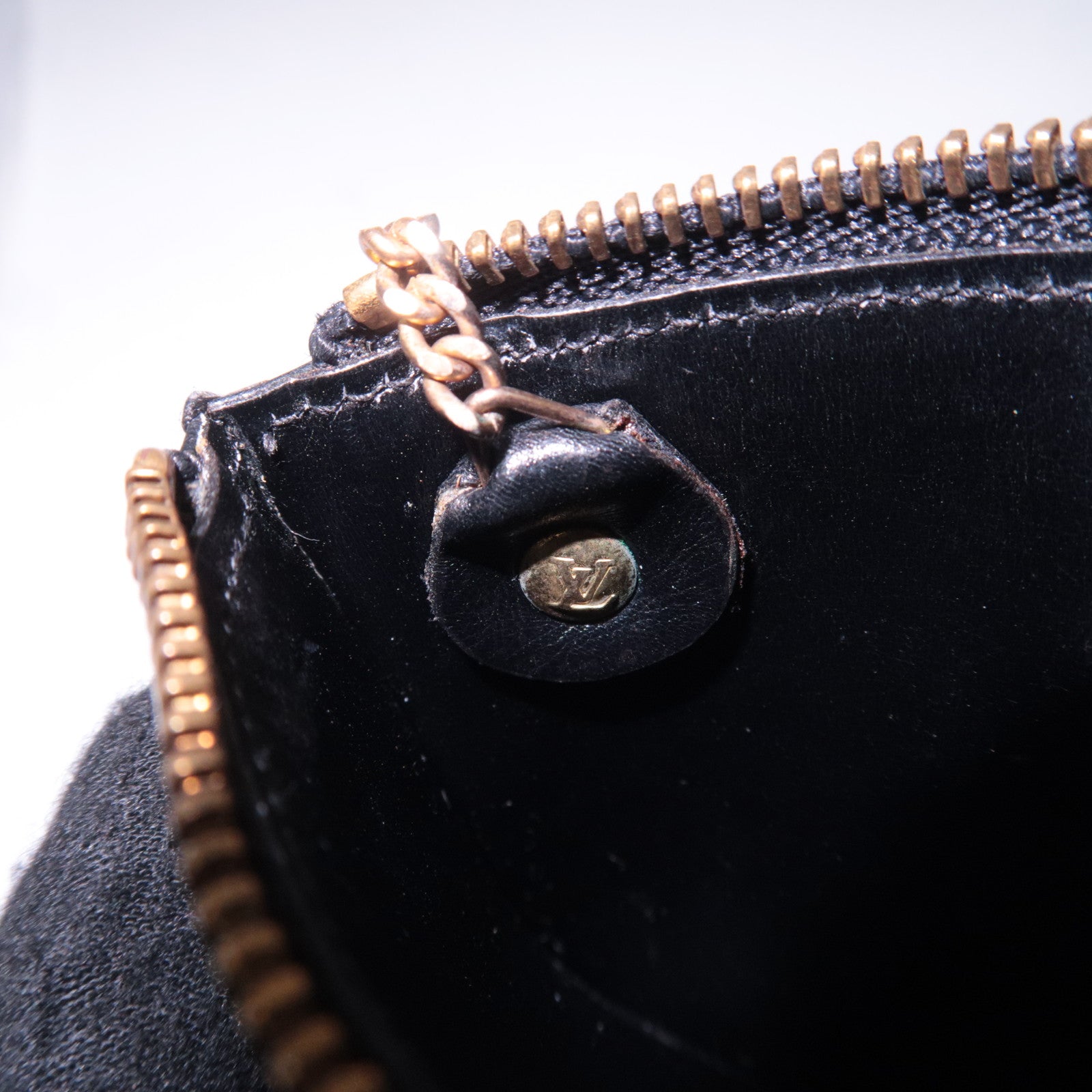 Louis Vuitton Epi Pochette Cles Coin Case Noir M63802