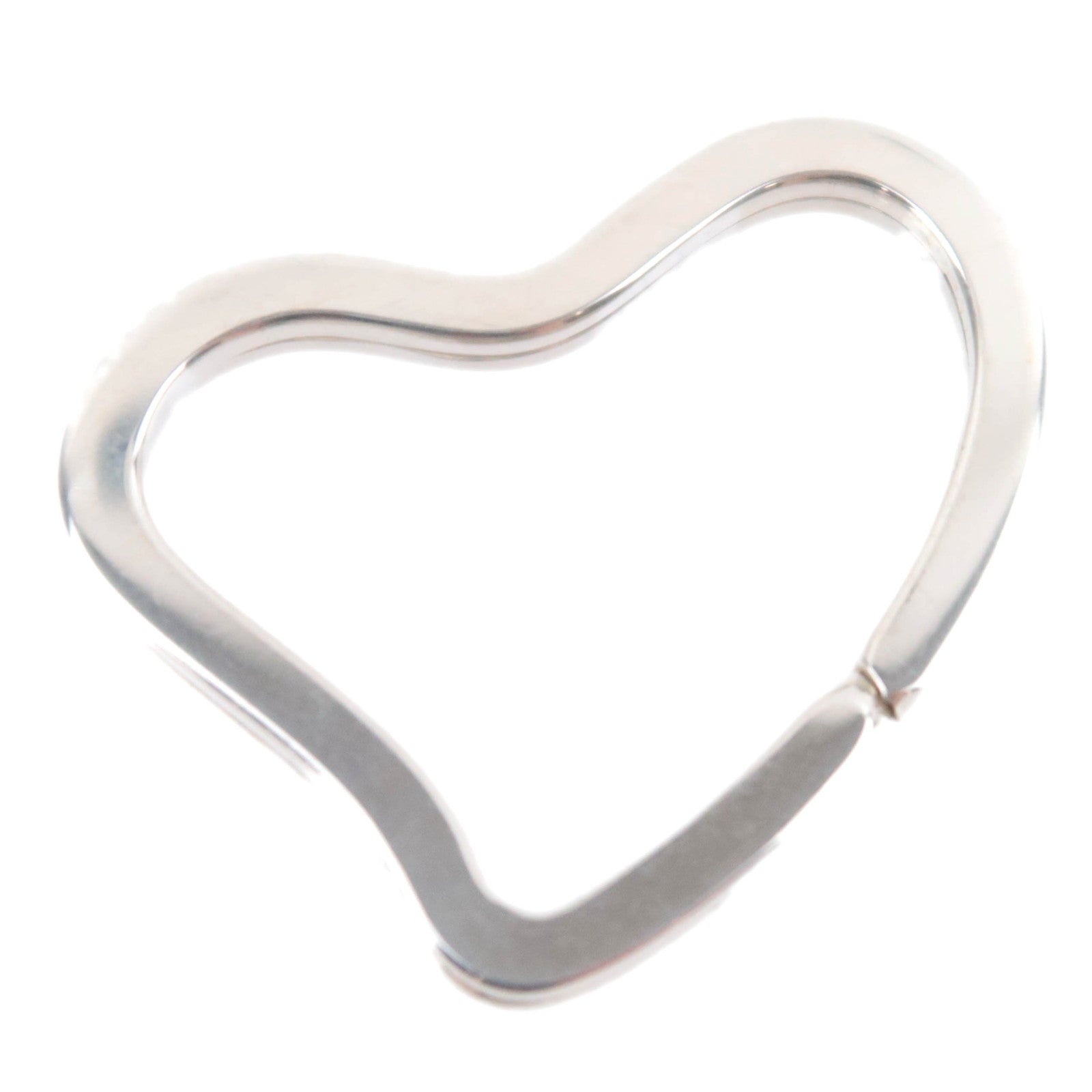 Tiffany Open Heart Keyring SV925