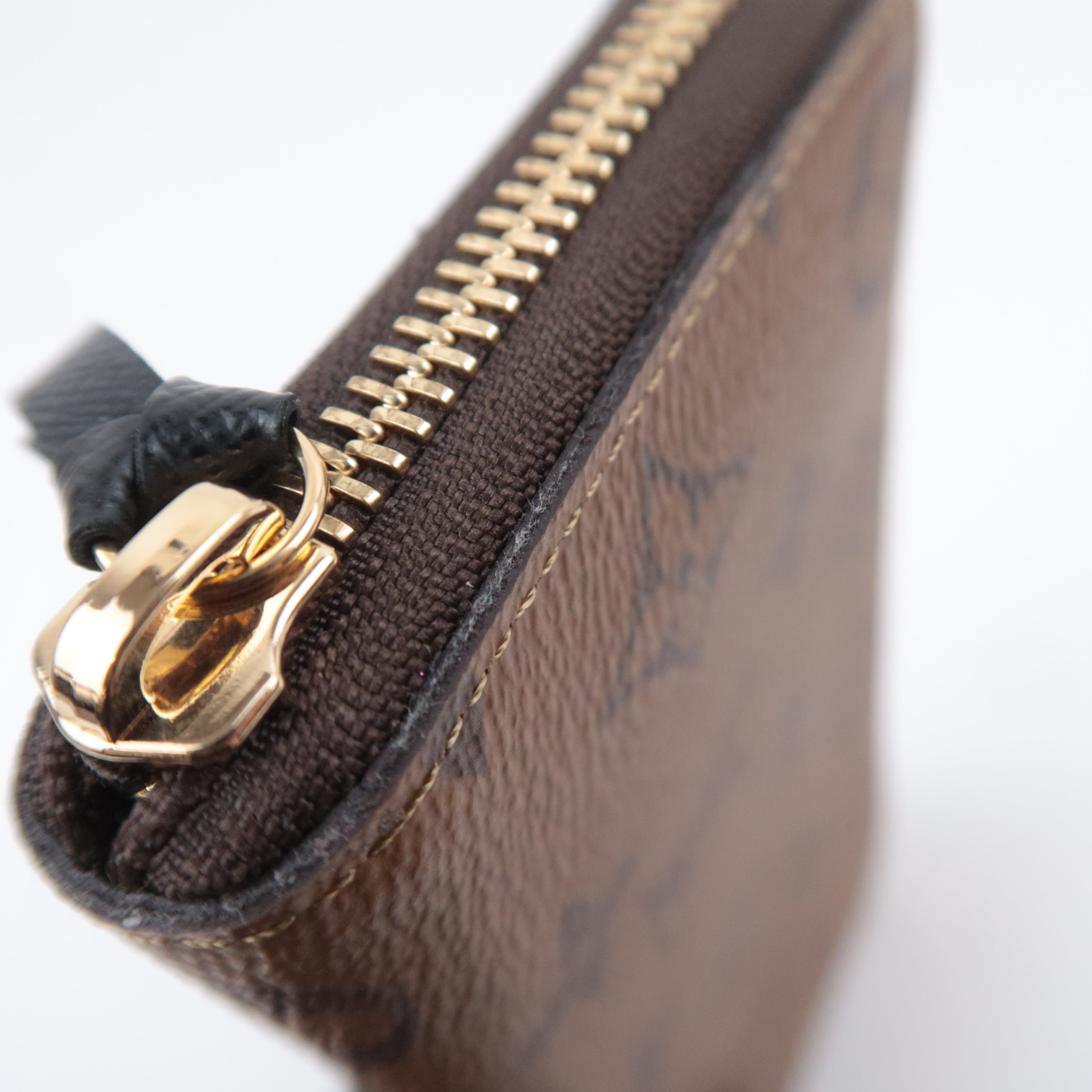Louis Vuitton Monogram Reverse Portefeuille Clemence Wallet M82336
