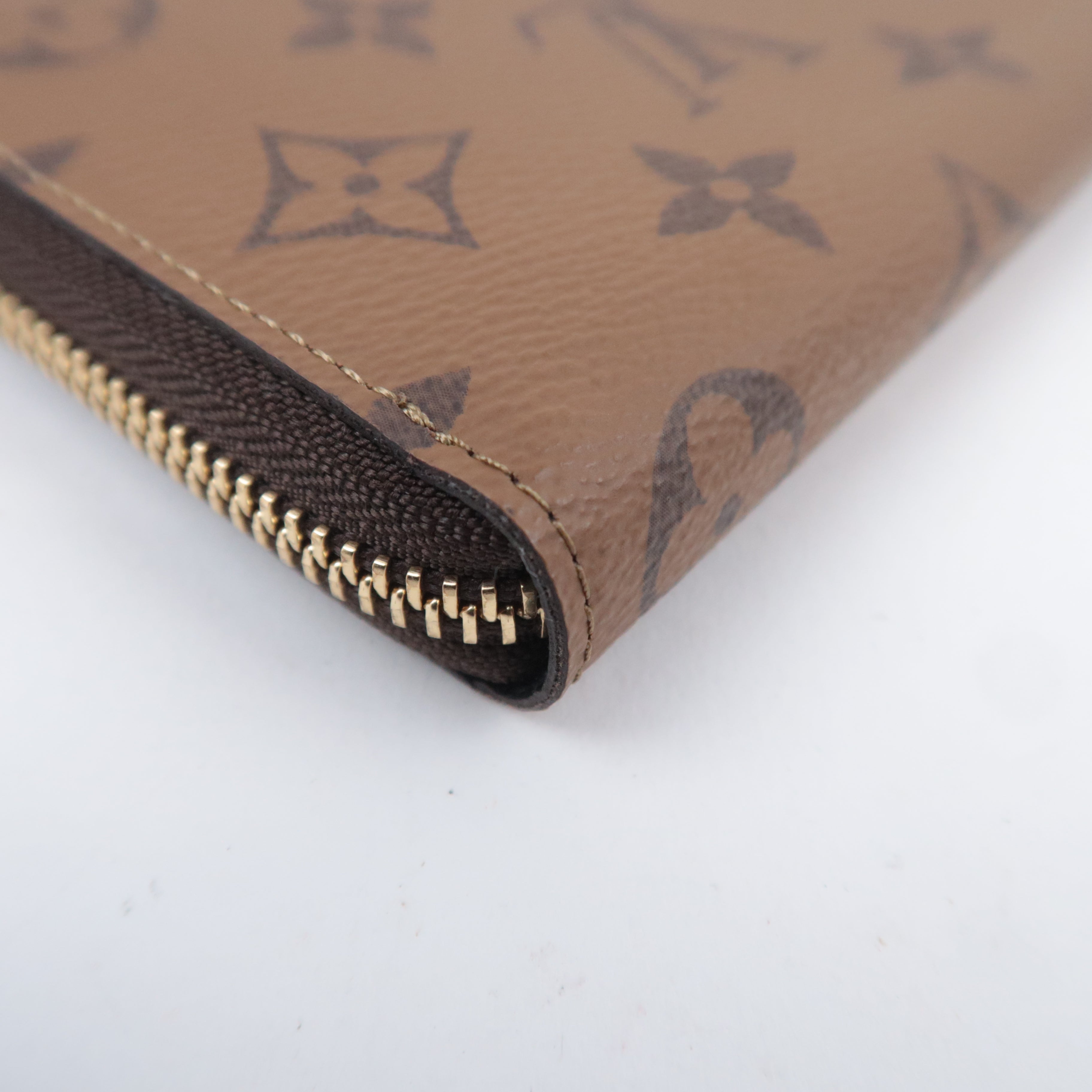 Louis Vuitton Monogram Reverse Portefeuille Clemence Wallet M82336