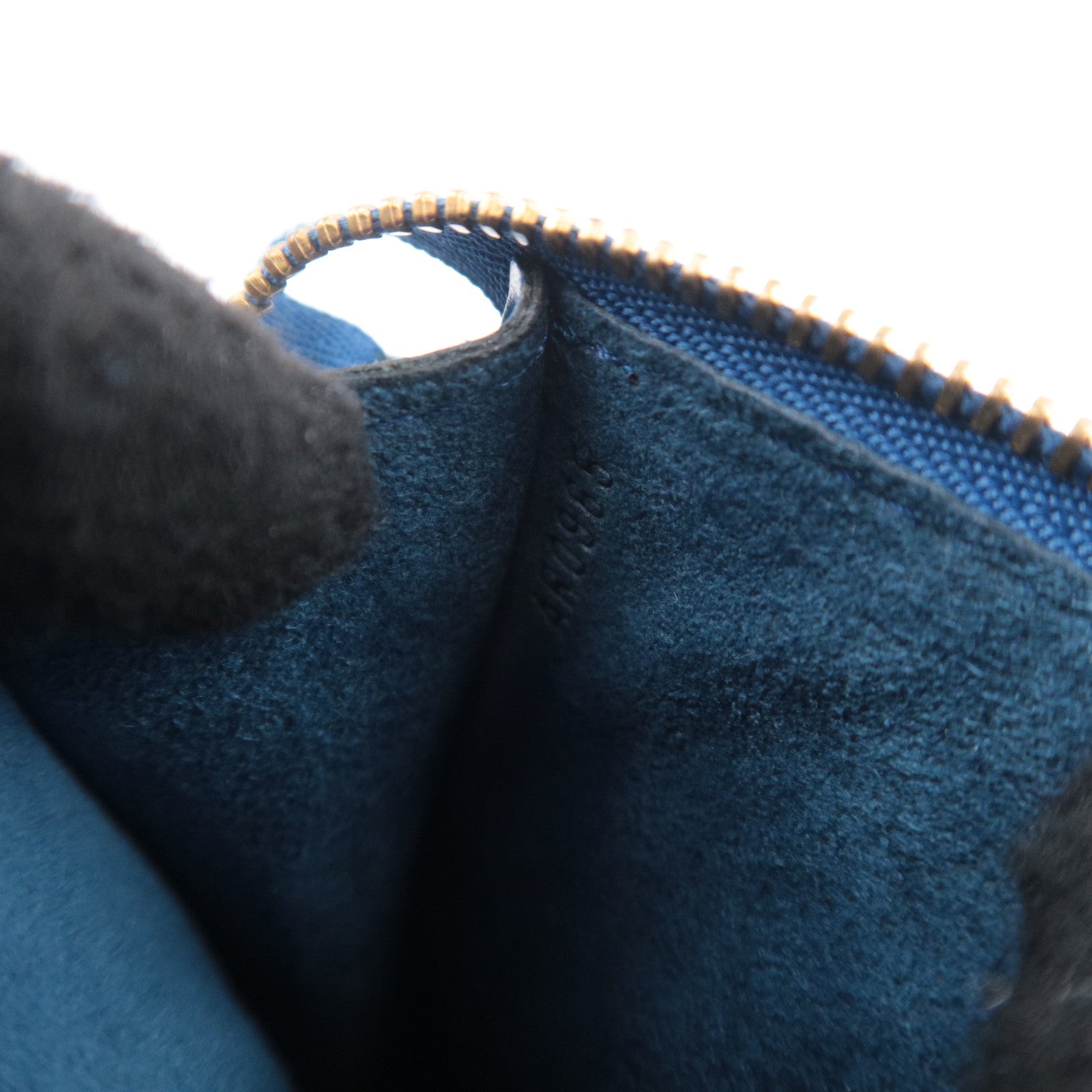 Louis Vuitton Epi Pochette Accessoires Handbag Toledo Blue M52955