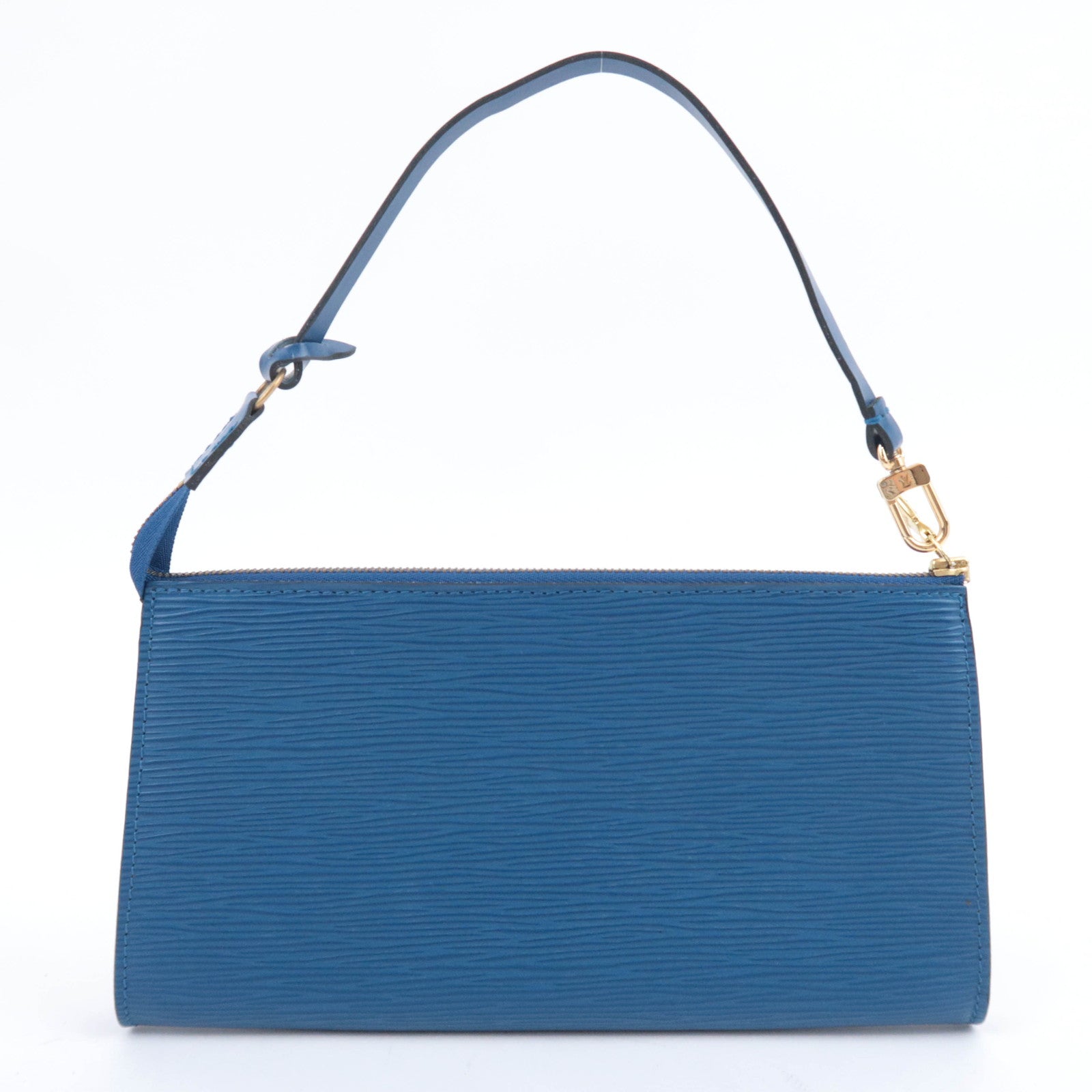 Louis Vuitton Epi Pochette Accessoires Handbag Toledo Blue M52955