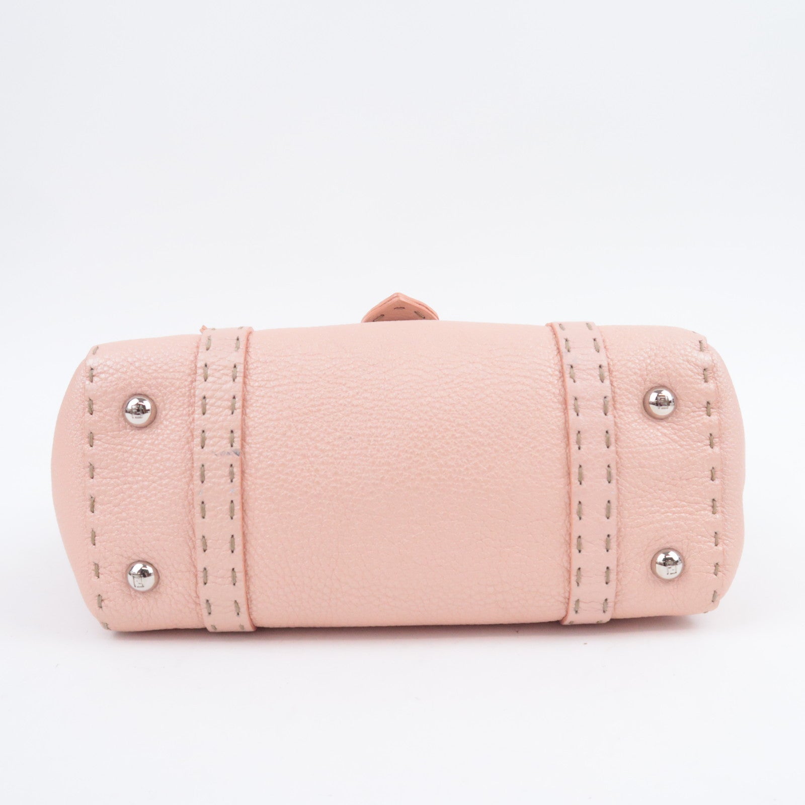 FENDI Selleria Mini Linda Leather Handbag 8BR486