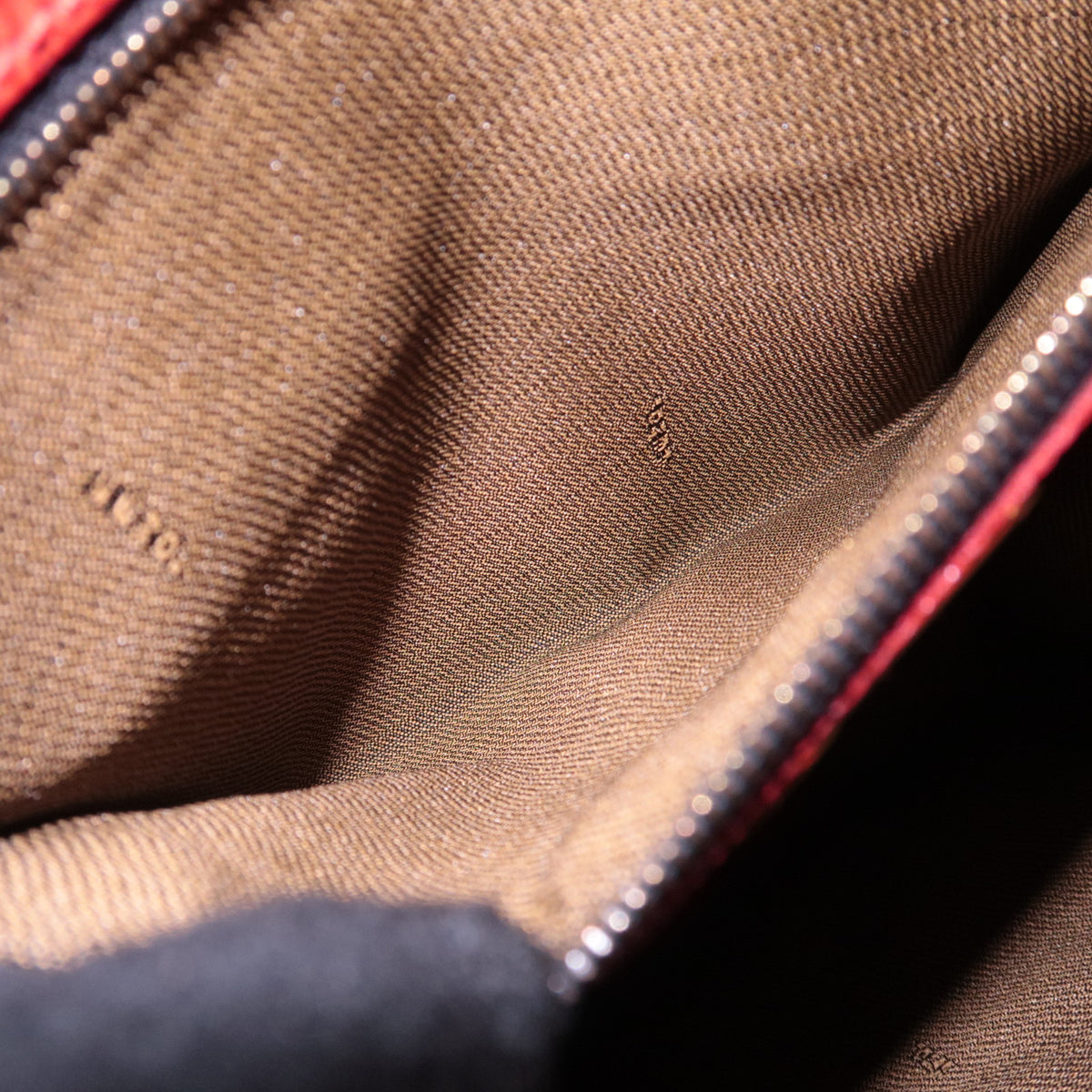 FENDI Leopard Print Canvas Leather Backpack