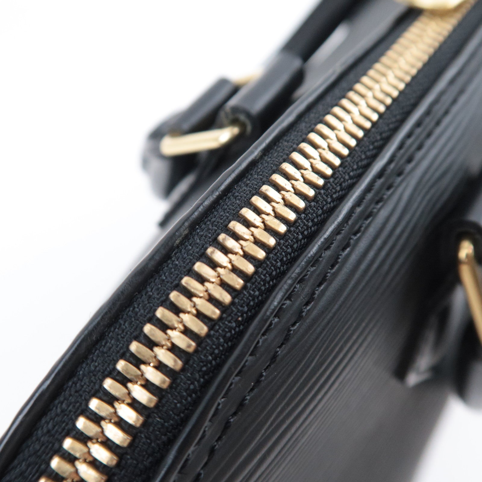 Louis Vuitton Epi Alma Handbag Noir M52142