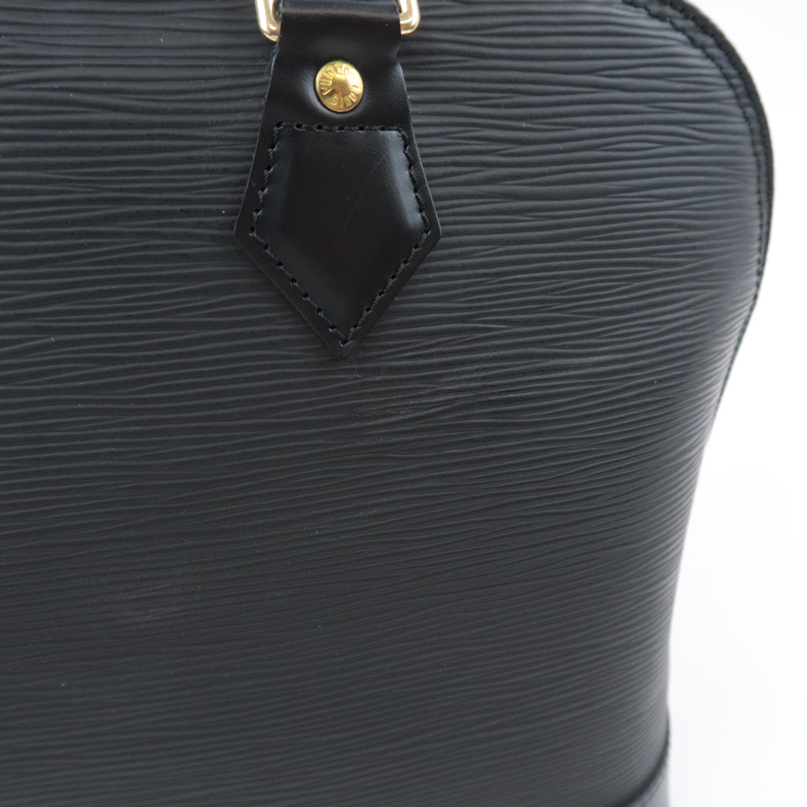 Louis Vuitton Epi Alma Handbag Noir M52142