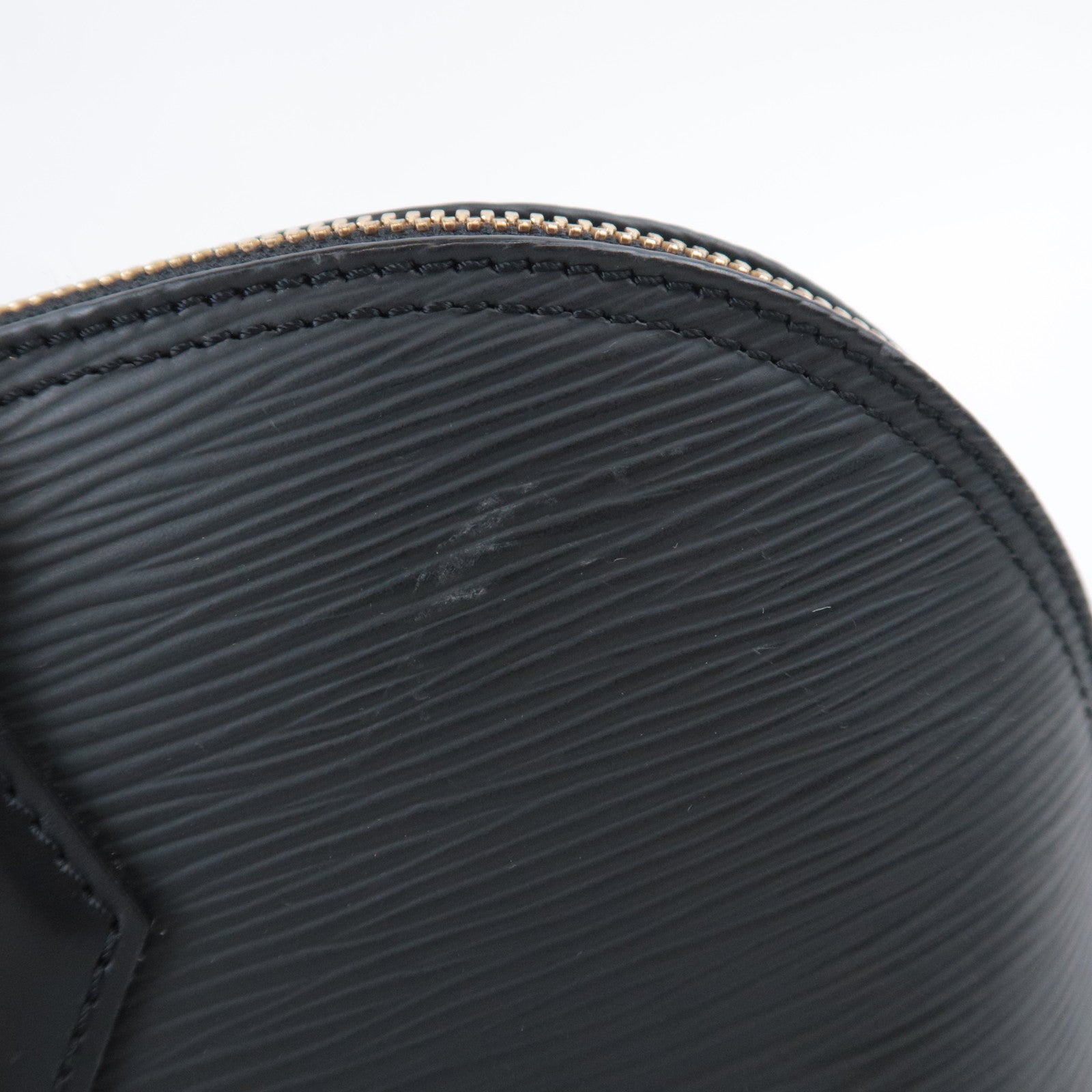 Louis Vuitton Epi Alma Handbag Noir M52142