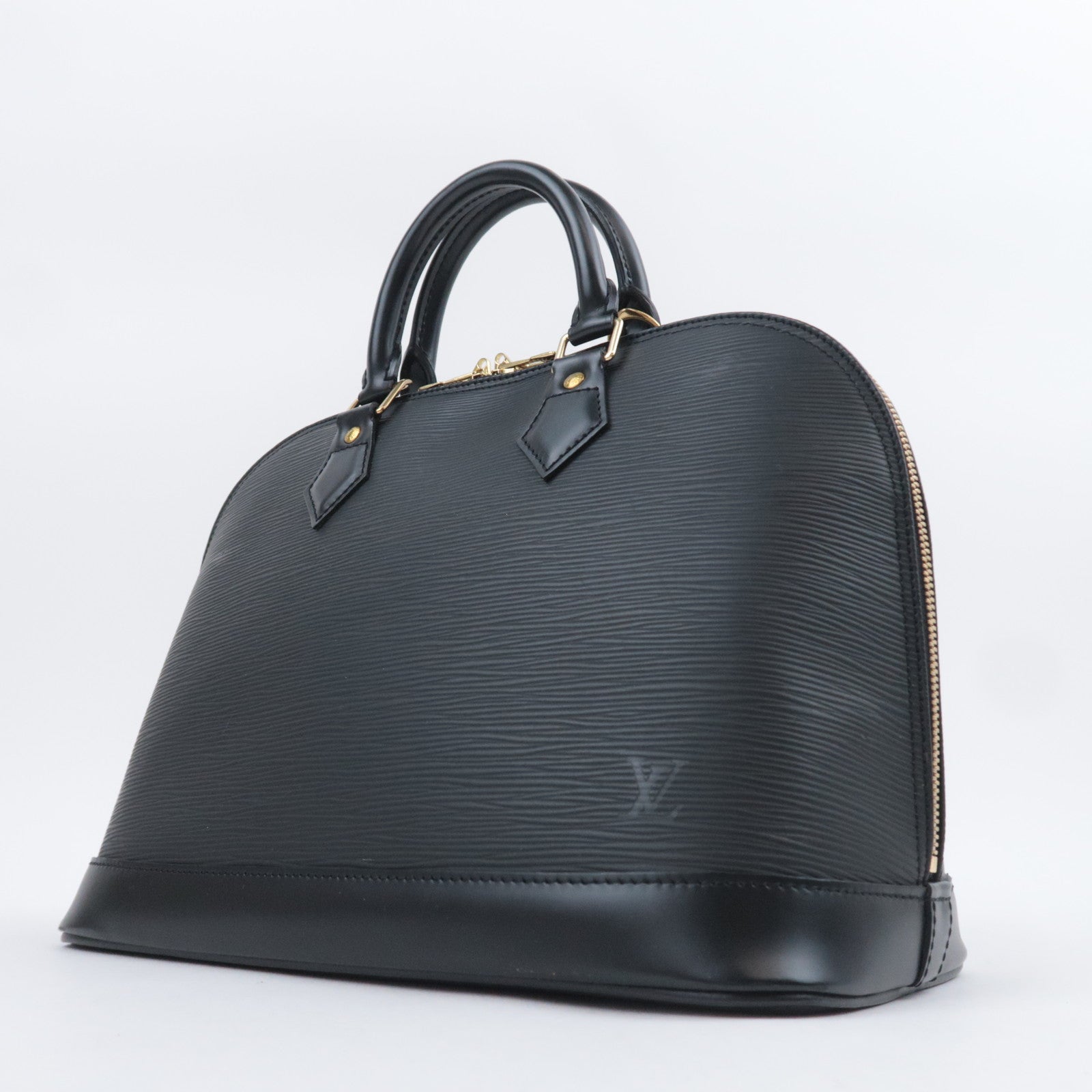 Louis Vuitton Epi Alma Handbag Noir M52142
