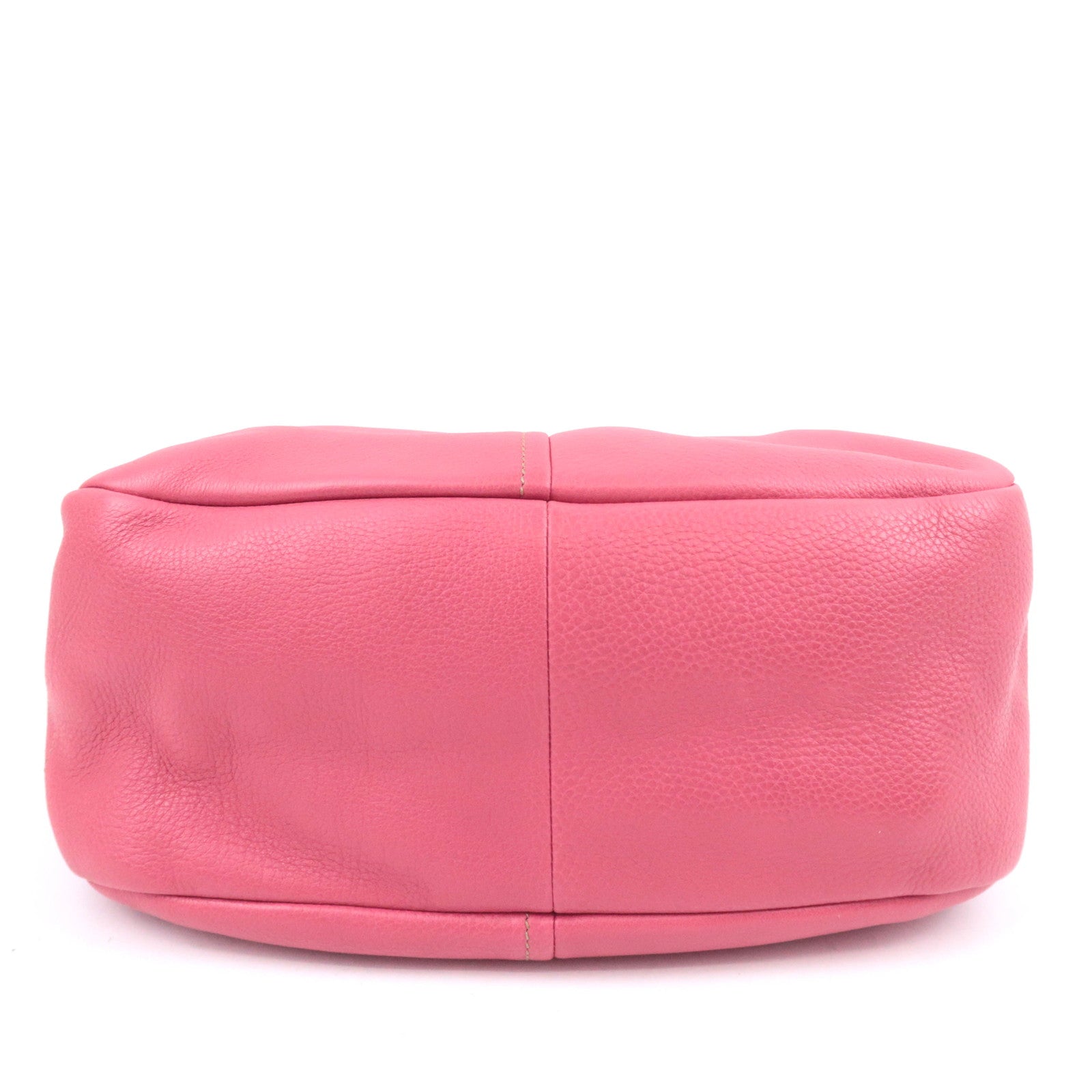 PRADA Leather Shoulder Bag Pink