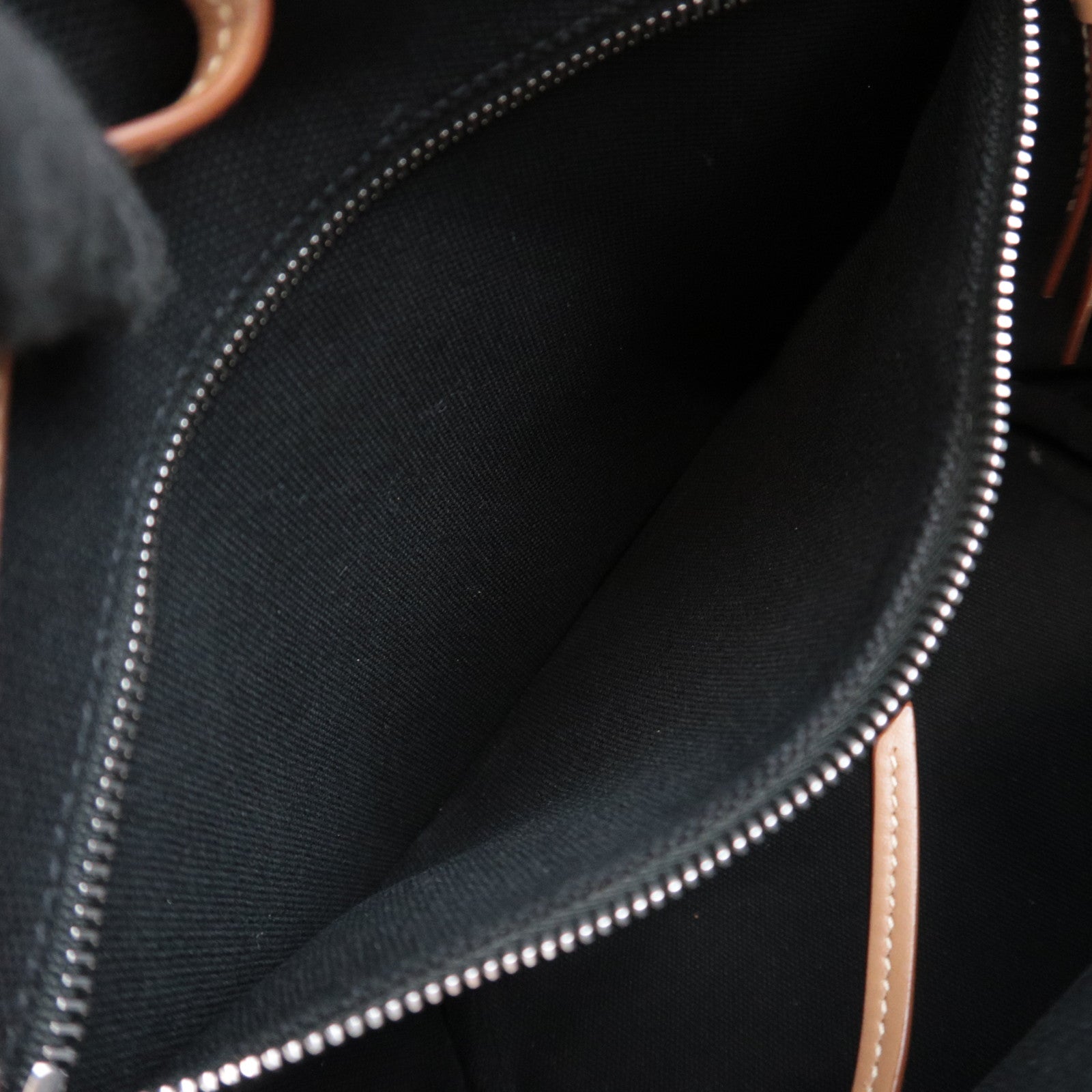 PRADA Canapa Bucket Canvas Tote Bag Black